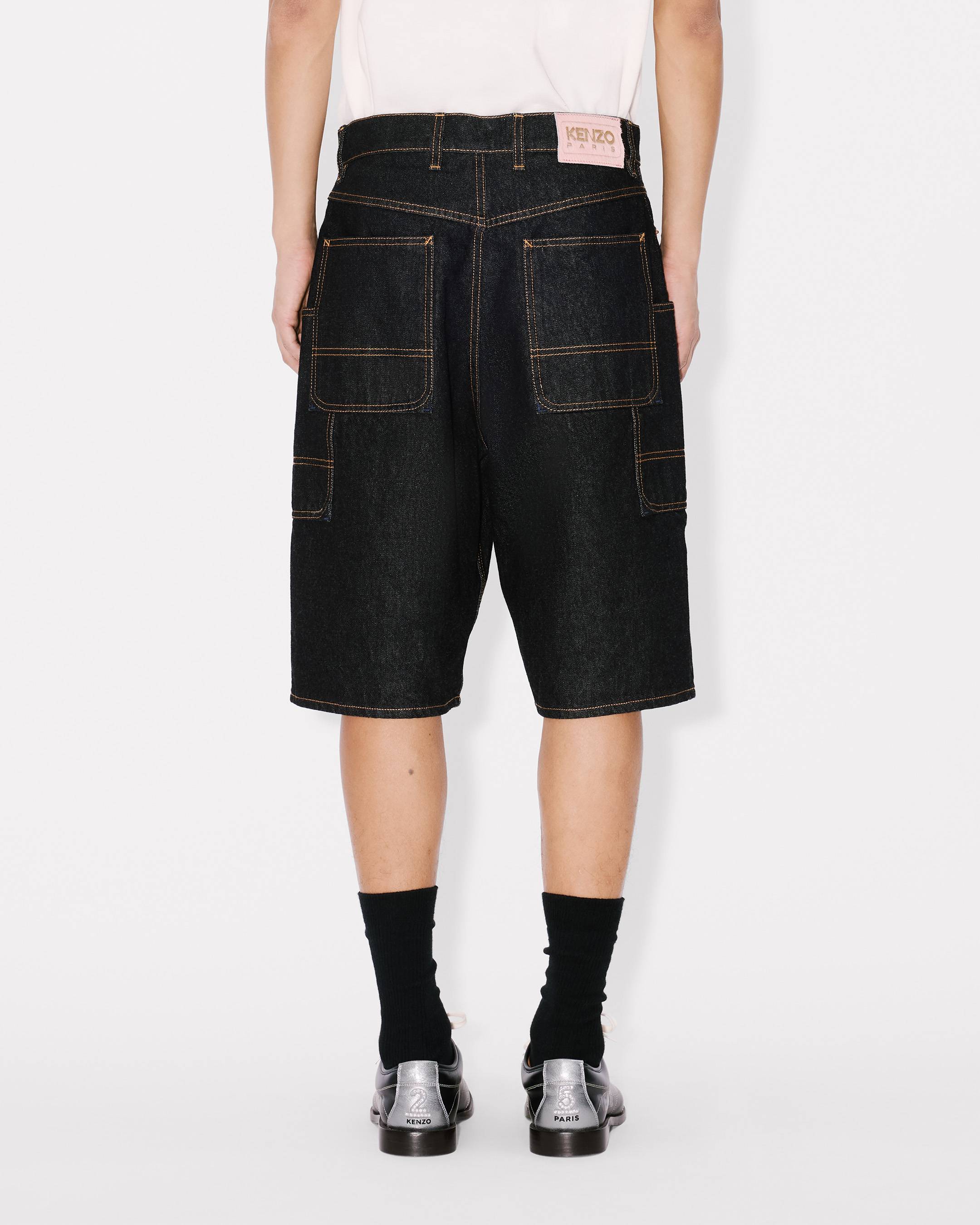 Monkey fit short in japanese denim | Men's | KENZO