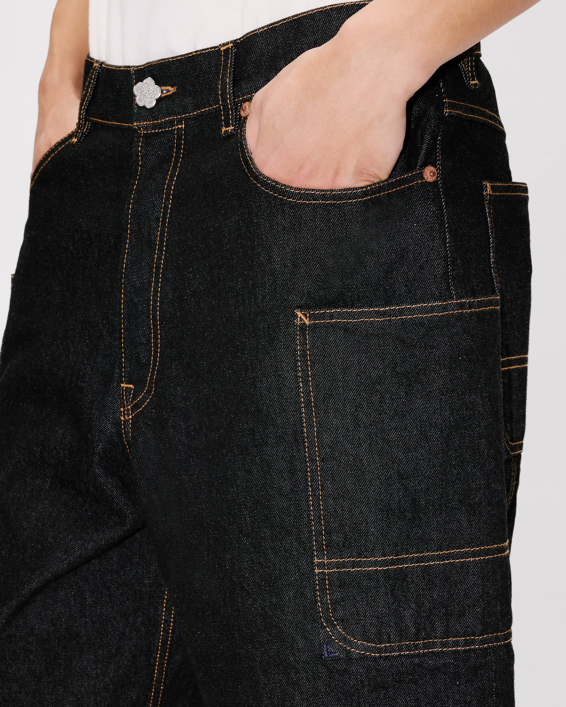 Monkey fit short in japanese denim | Men's | KENZO