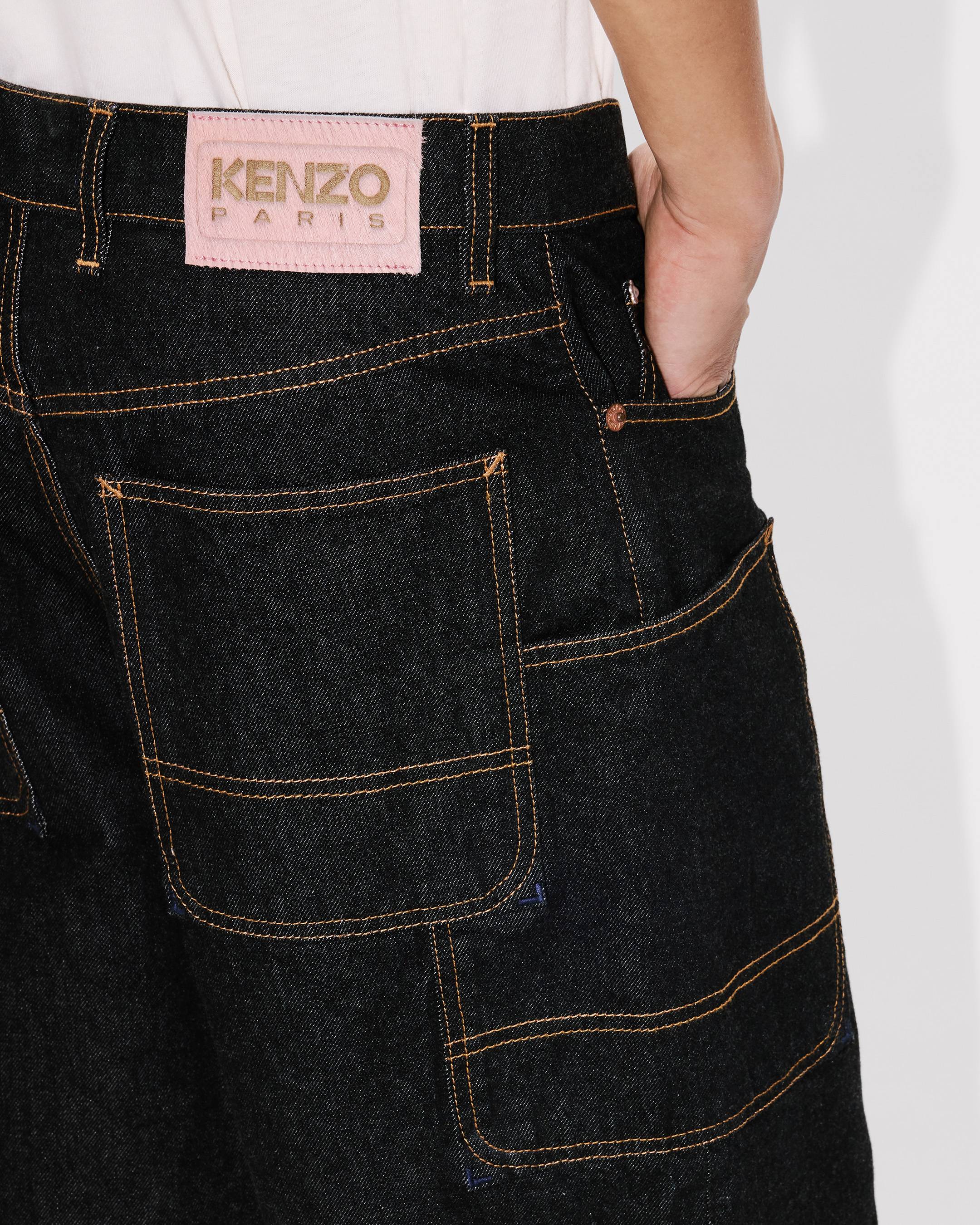 Monkey fit short in japanese denim | Men's | KENZO