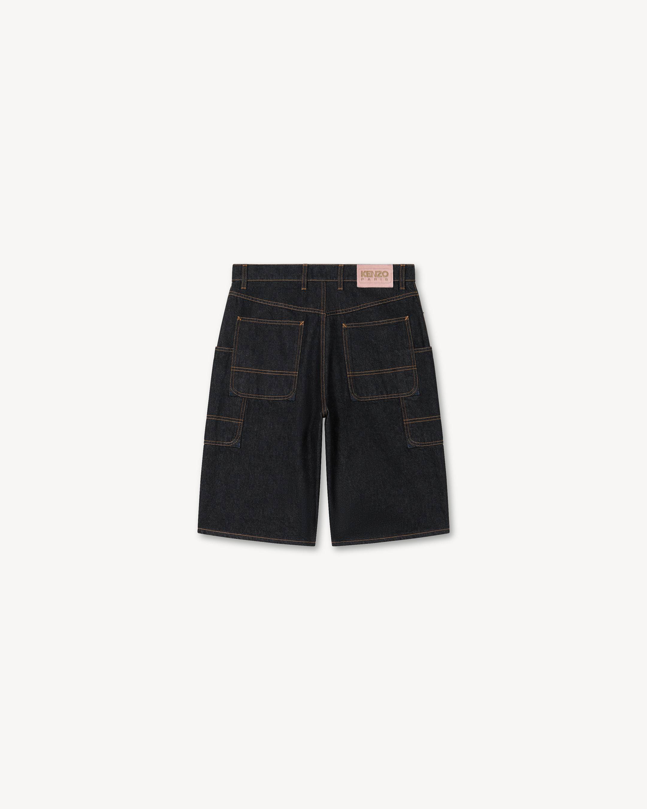 Monkey fit short in japanese denim | Men's | KENZO