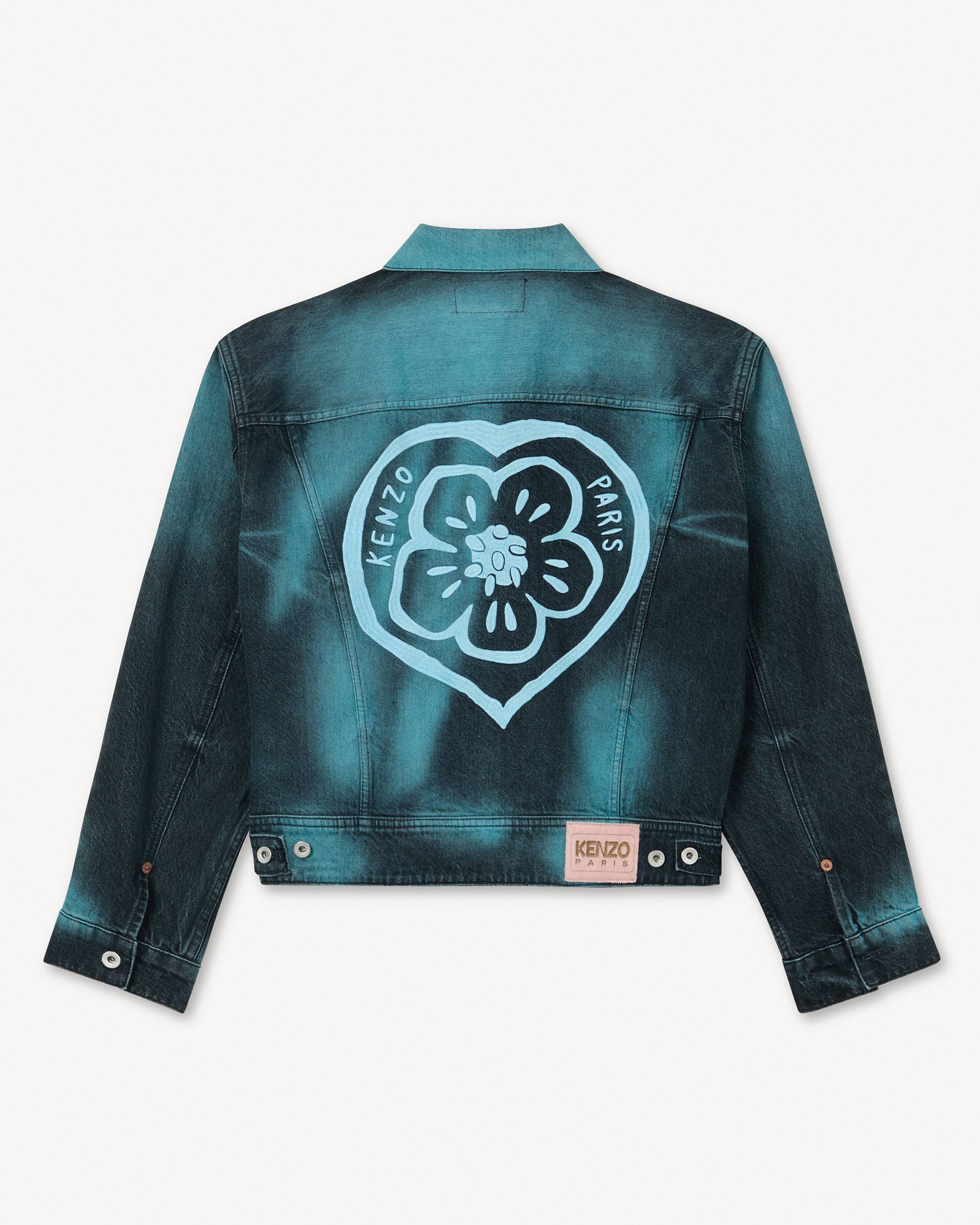 KENZO Boke Heart' オーバーサイズ トラッカー ジャケット イン