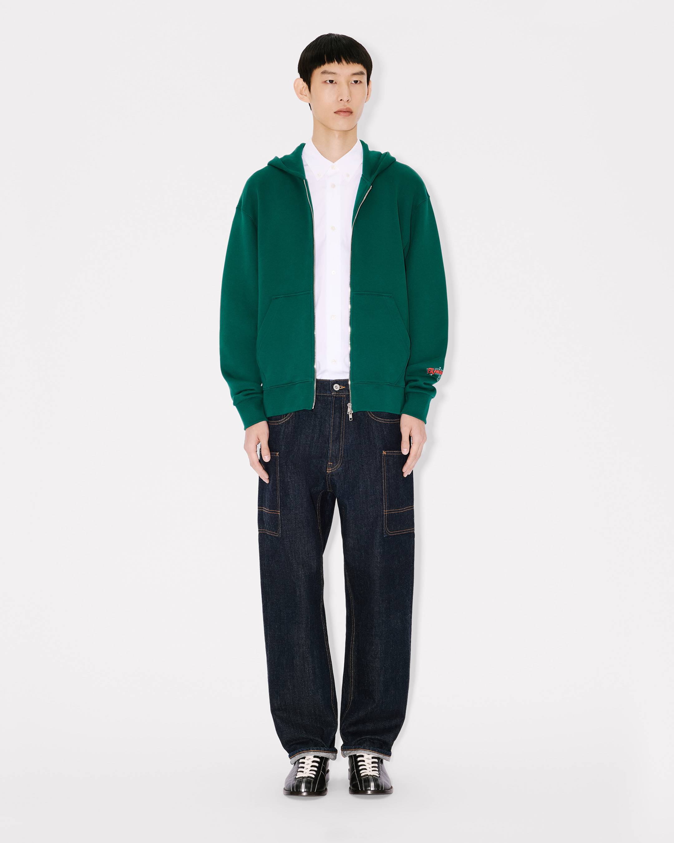 'KENZO Winter Holidays' zip up hoodie cotton