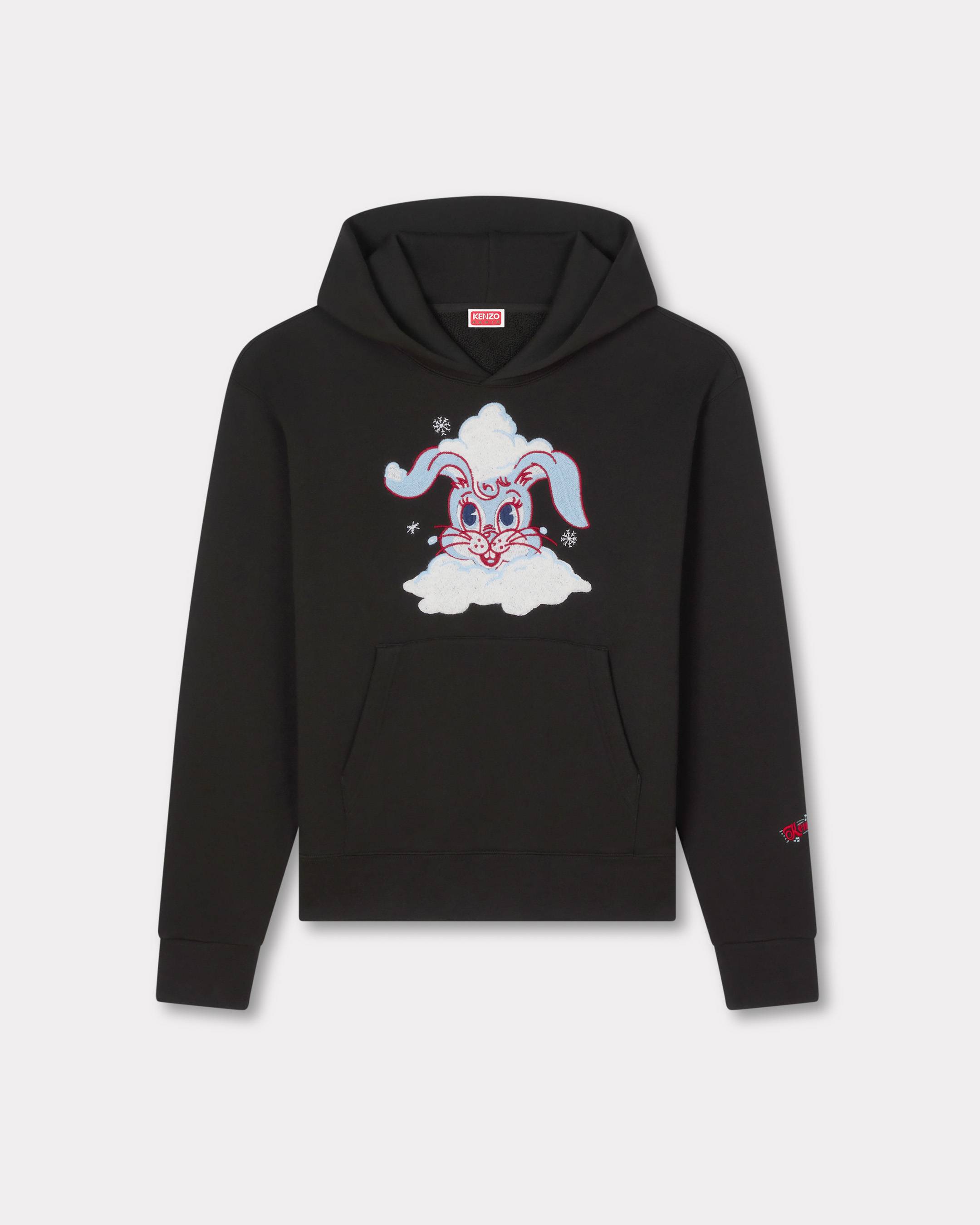 'KENZO Winter Holidays' embroidered hoodie in cotton
