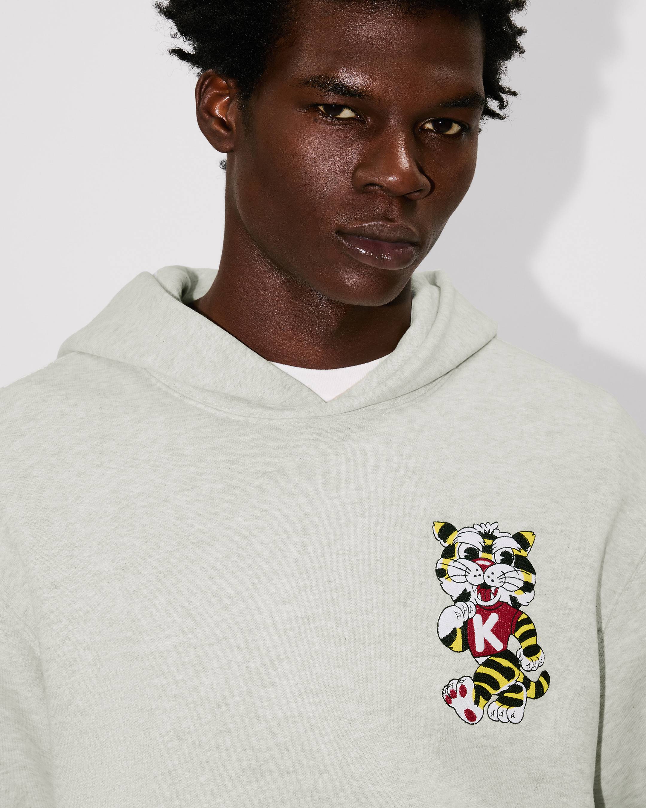 ヘネシー　kenzo ジョニーウォーカー deco KENZO Wild Tiger' エンブロイダリー フーディー イン コットン