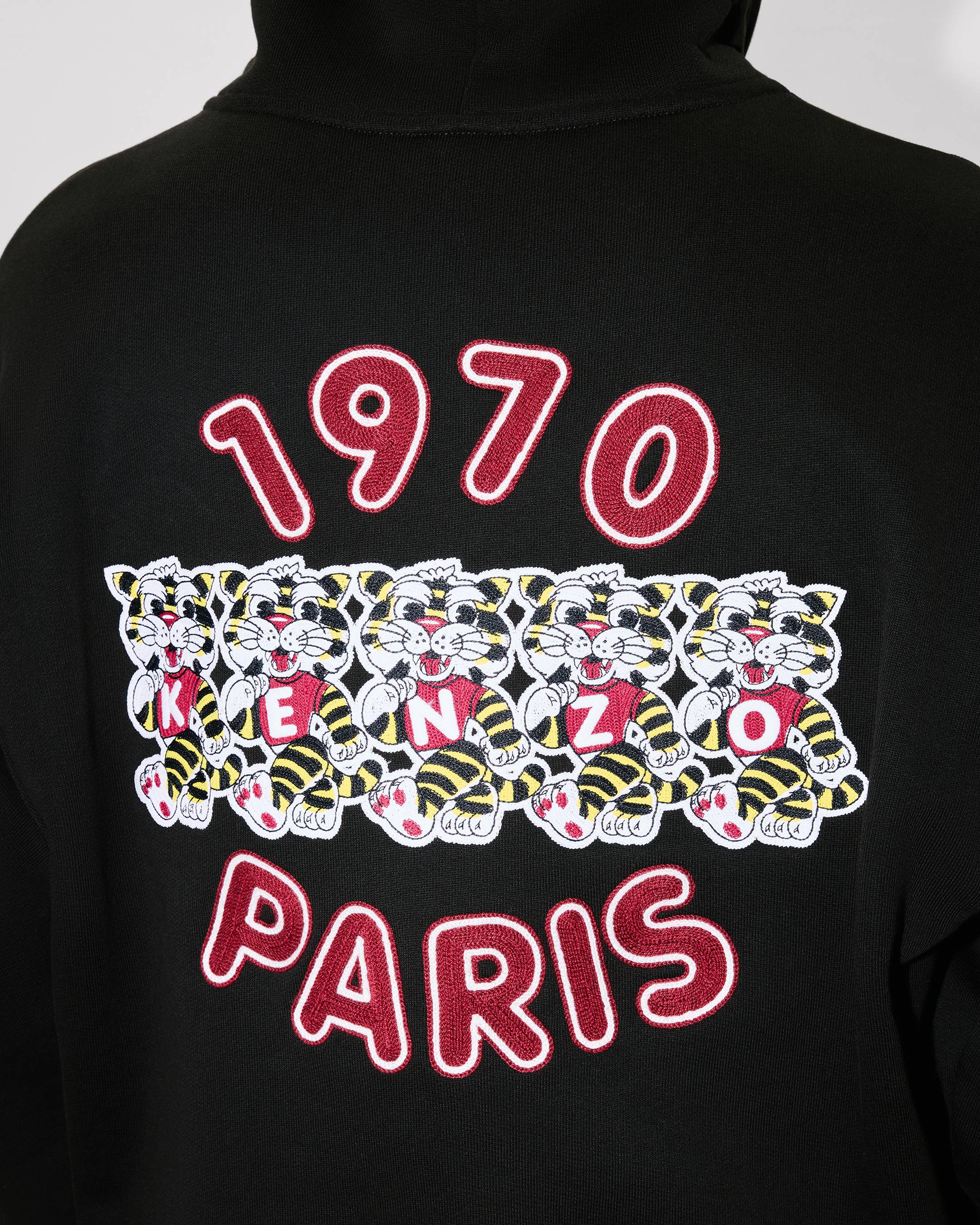 'KENZO Wild Tiger' embroidered hoodie cotton