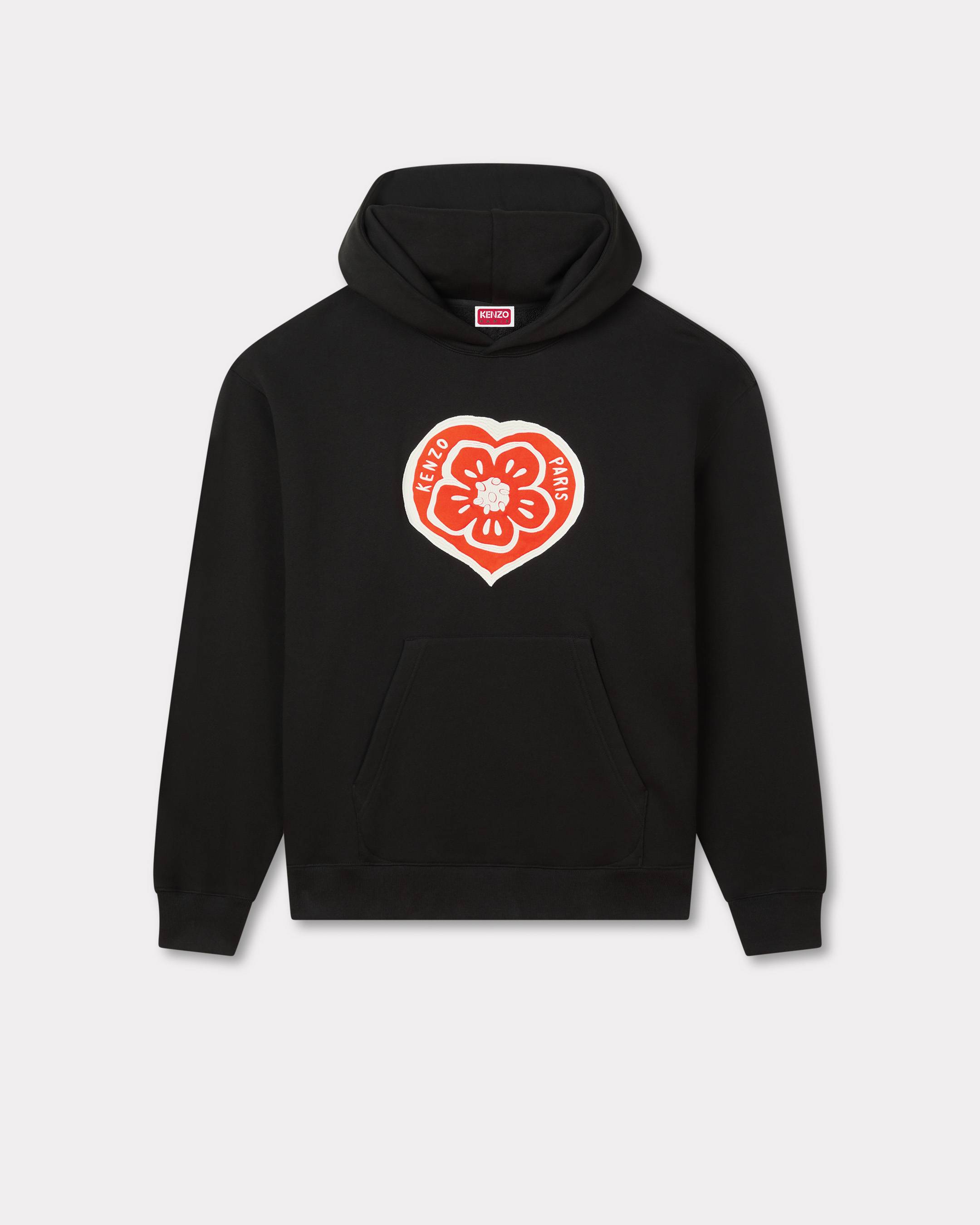 'KENZO Boke Heart' oversized hoodie in cotton