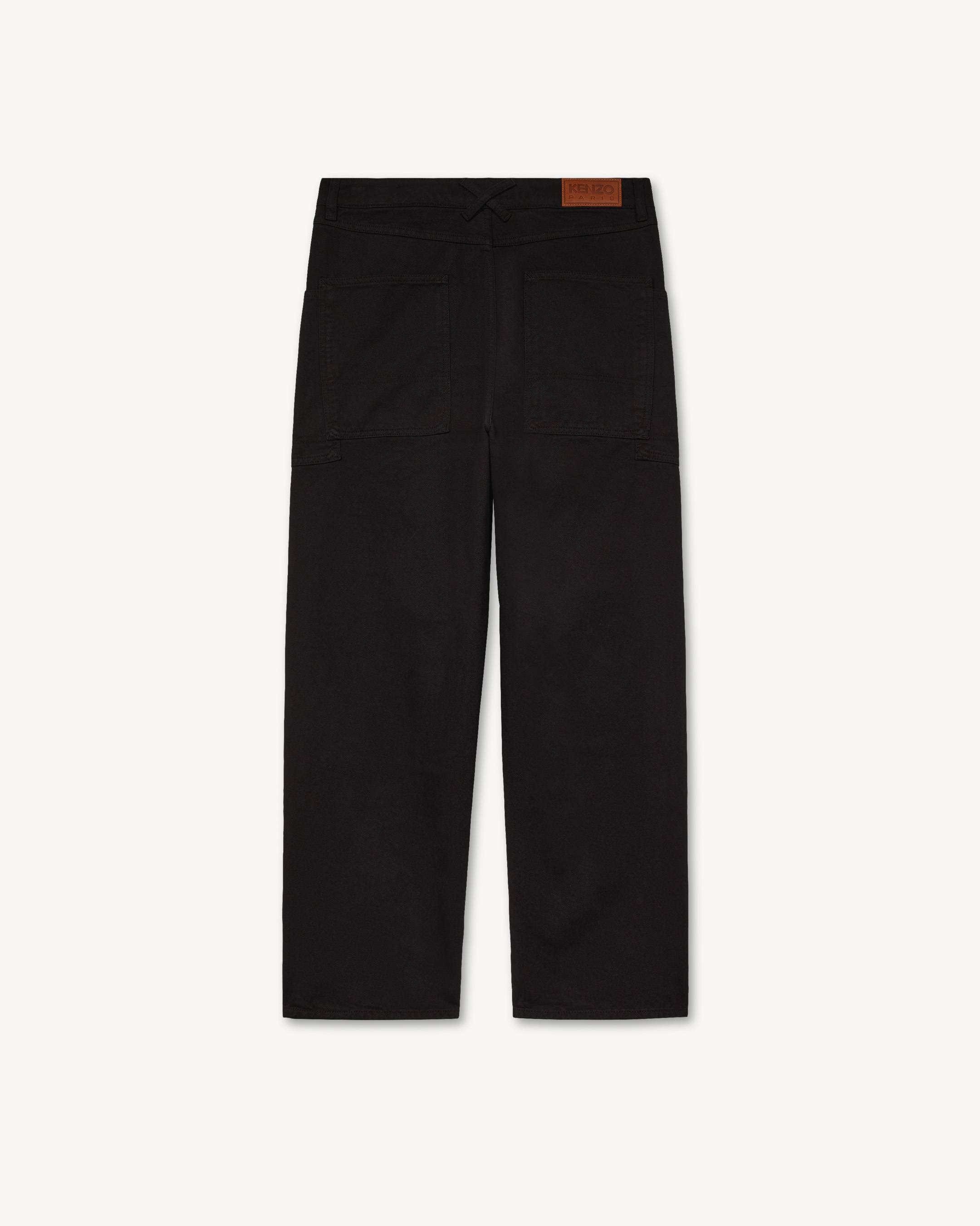 Jeans cargo monkey fit in denim giapponese