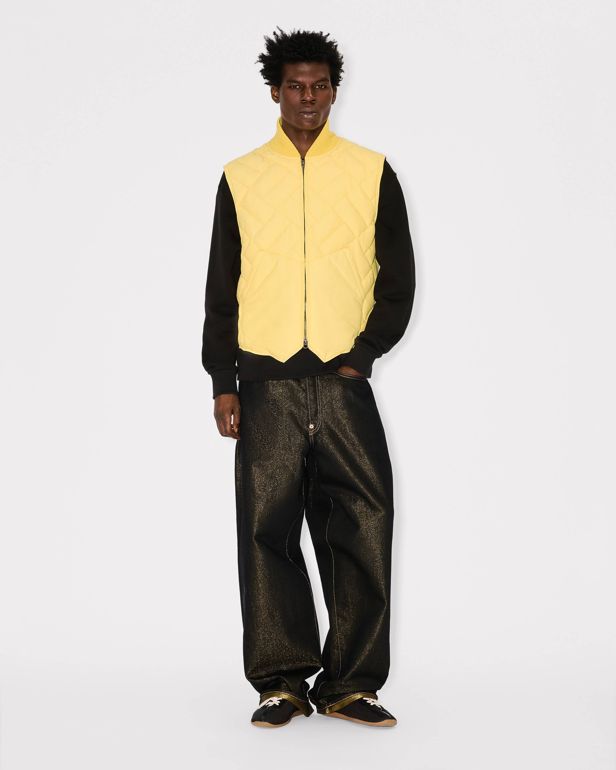 'KENZO Weave' quilted gilet