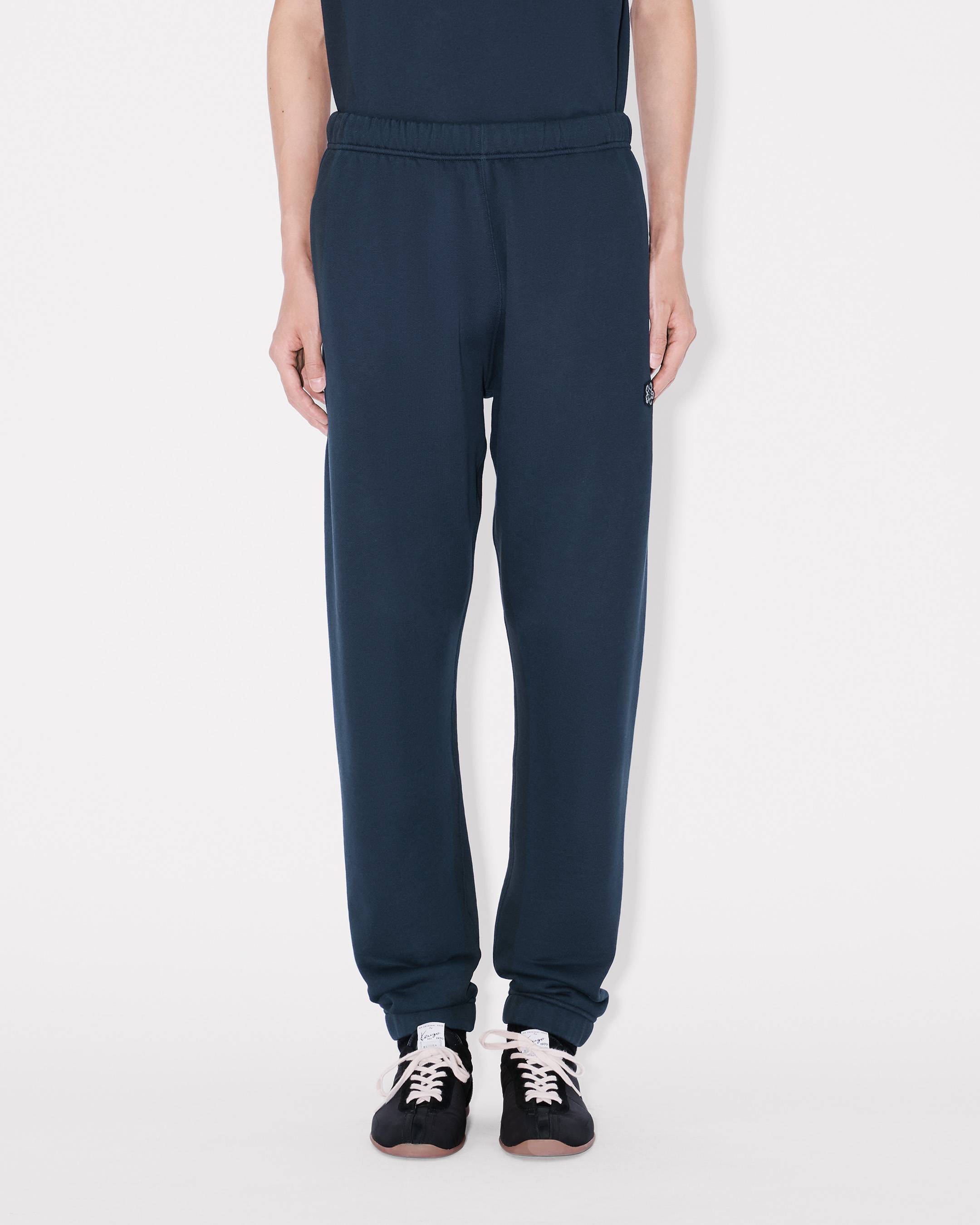 'Boke Flower' embroidered jogpants in cotton