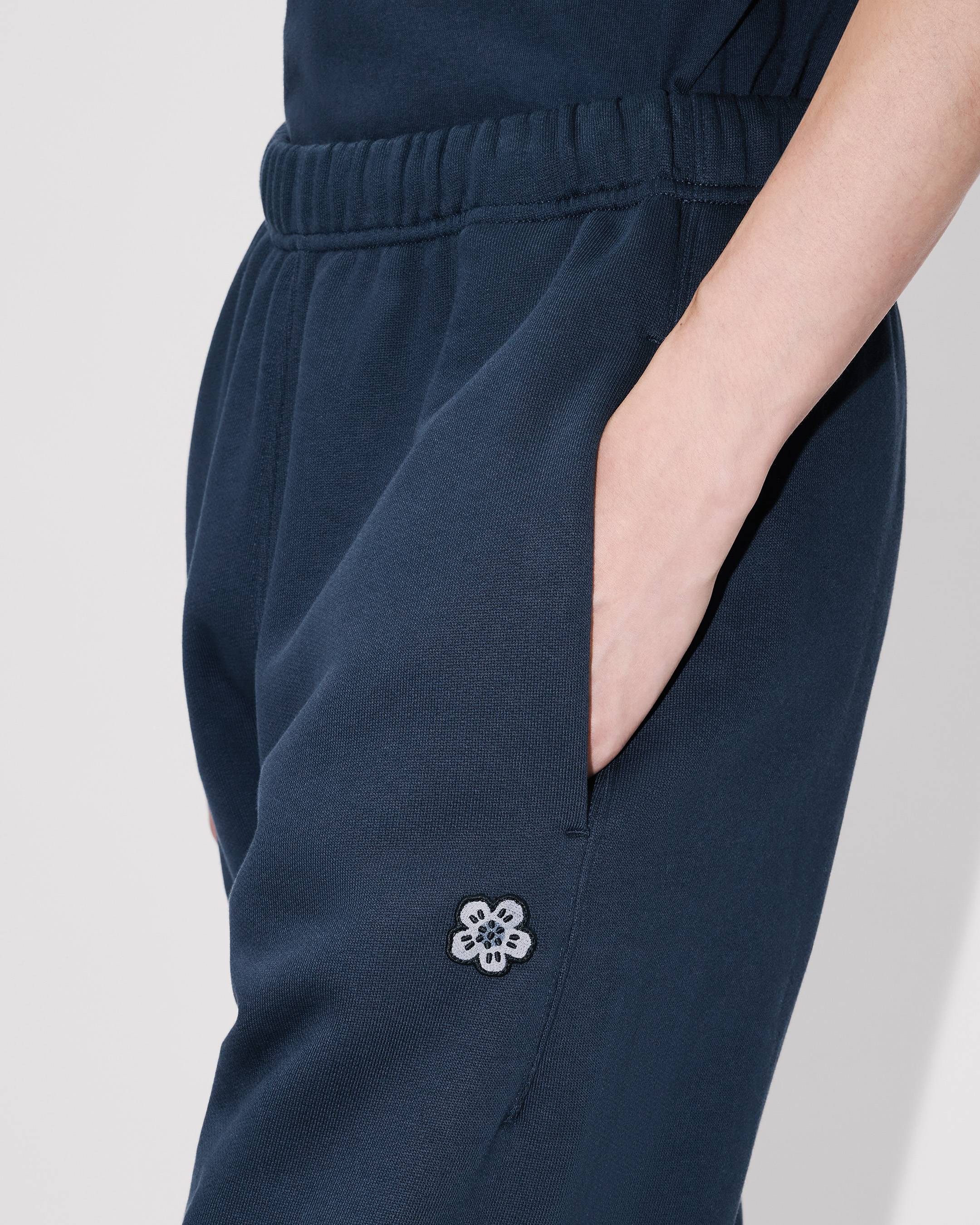 'Boke Flower' embroidered jogpants in cotton