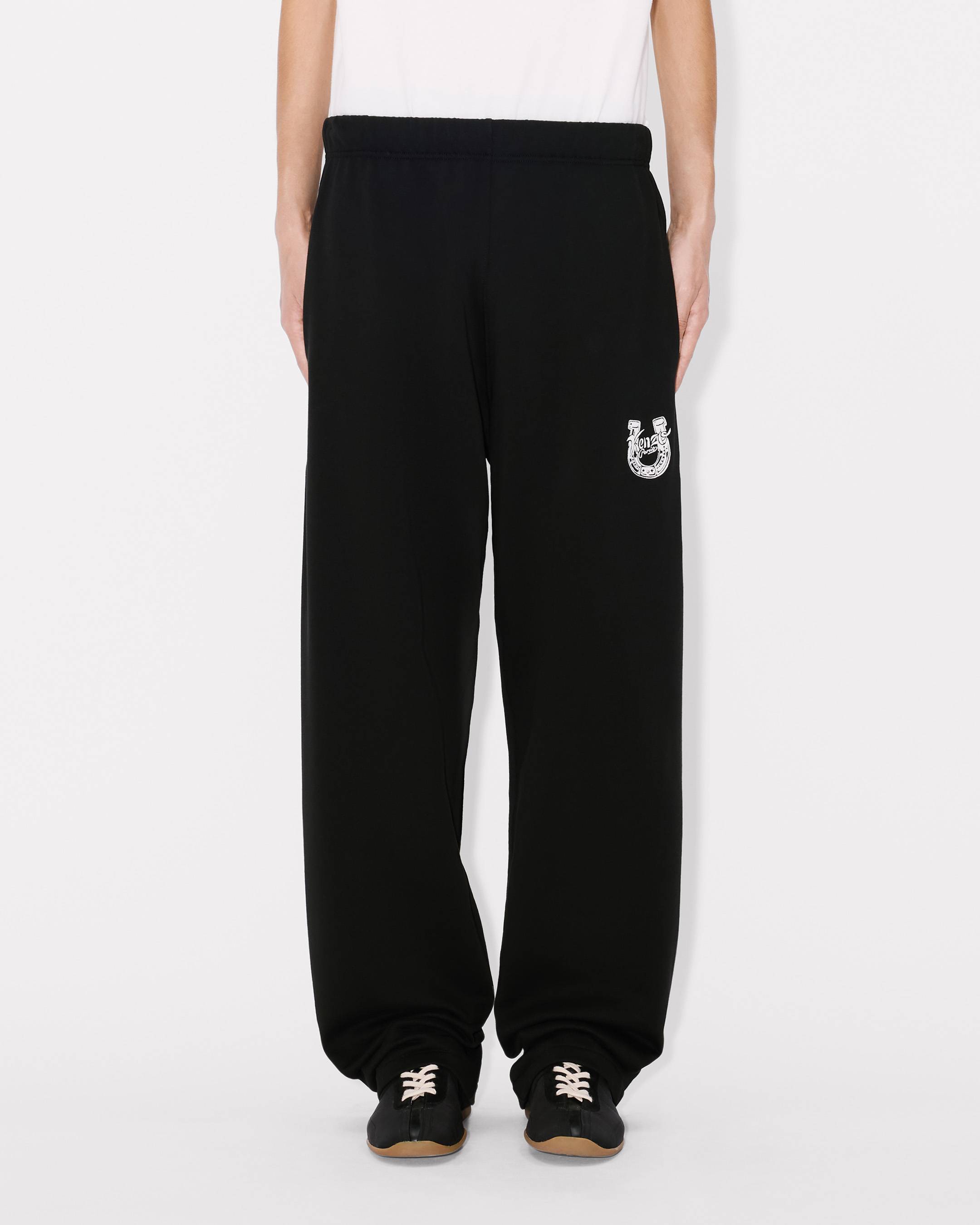 Pantalon de jogging droit brod&eacute; 'Lunar New Year' en coton