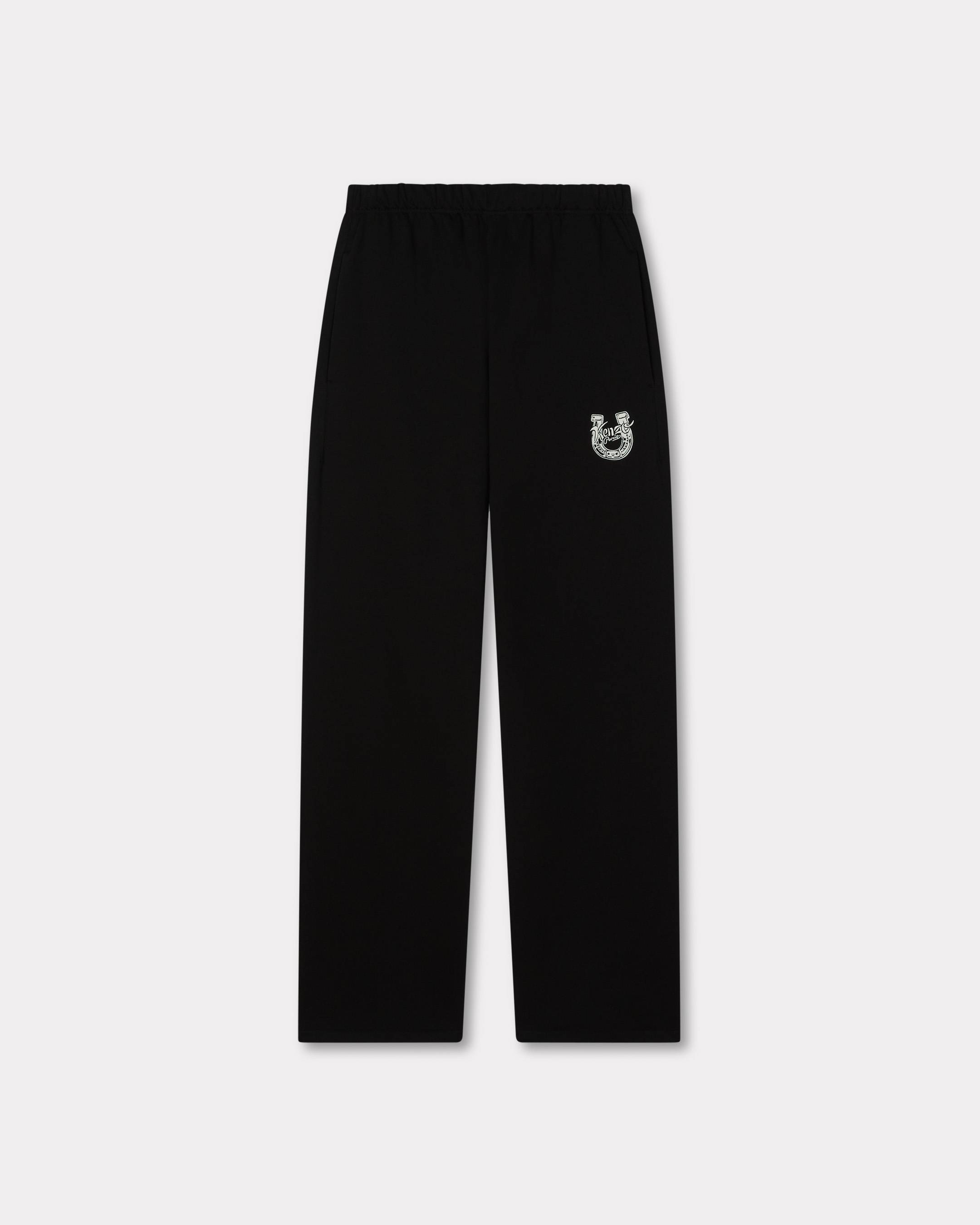 Pantalon de jogging droit brod&eacute; 'Lunar New Year' en coton