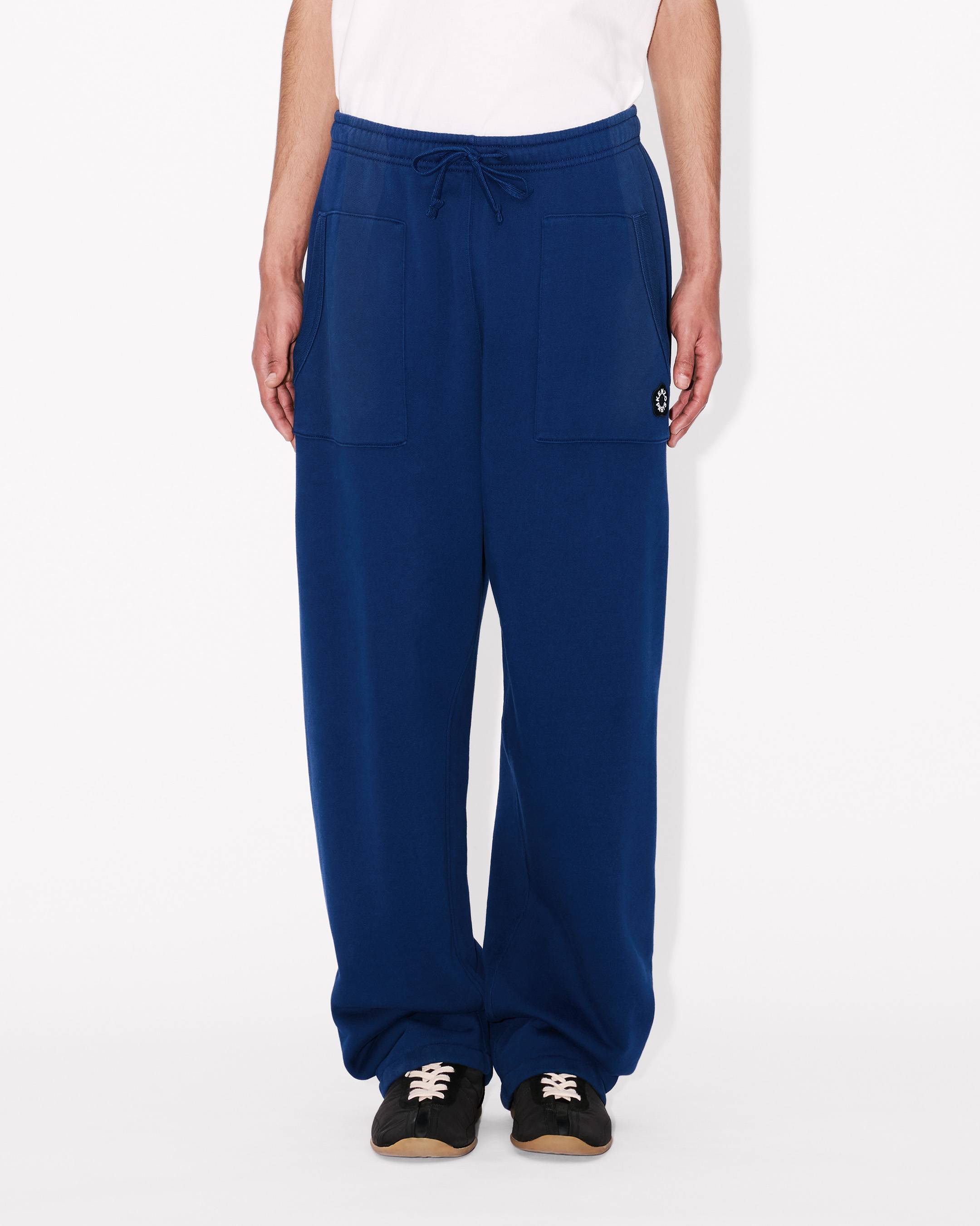 Boke Flower 2.0' embroidered straight jopants in cotton | Men's