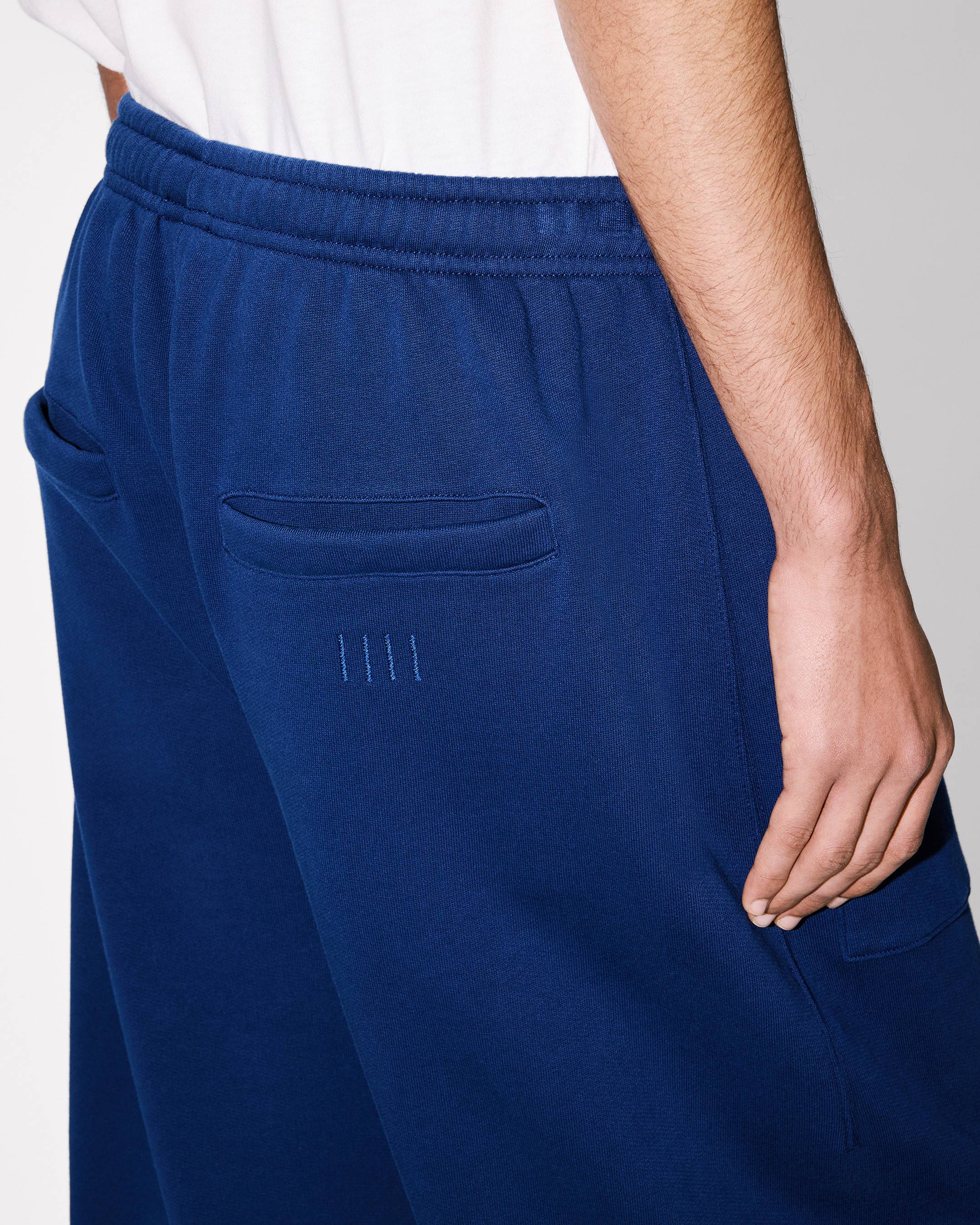Boke Flower 2.0' embroidered straight jopants in cotton | Men's