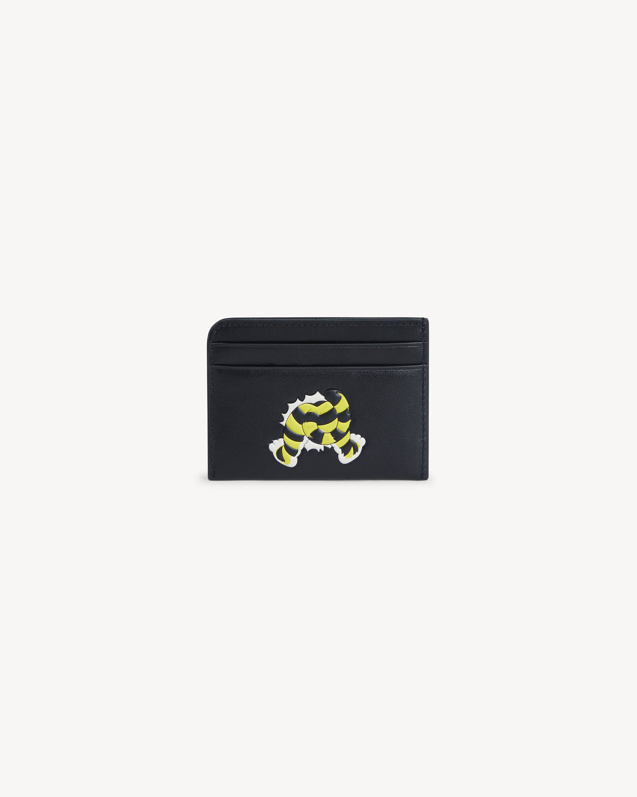 KENZO Wild Tiger' card holder in leather | KENZO