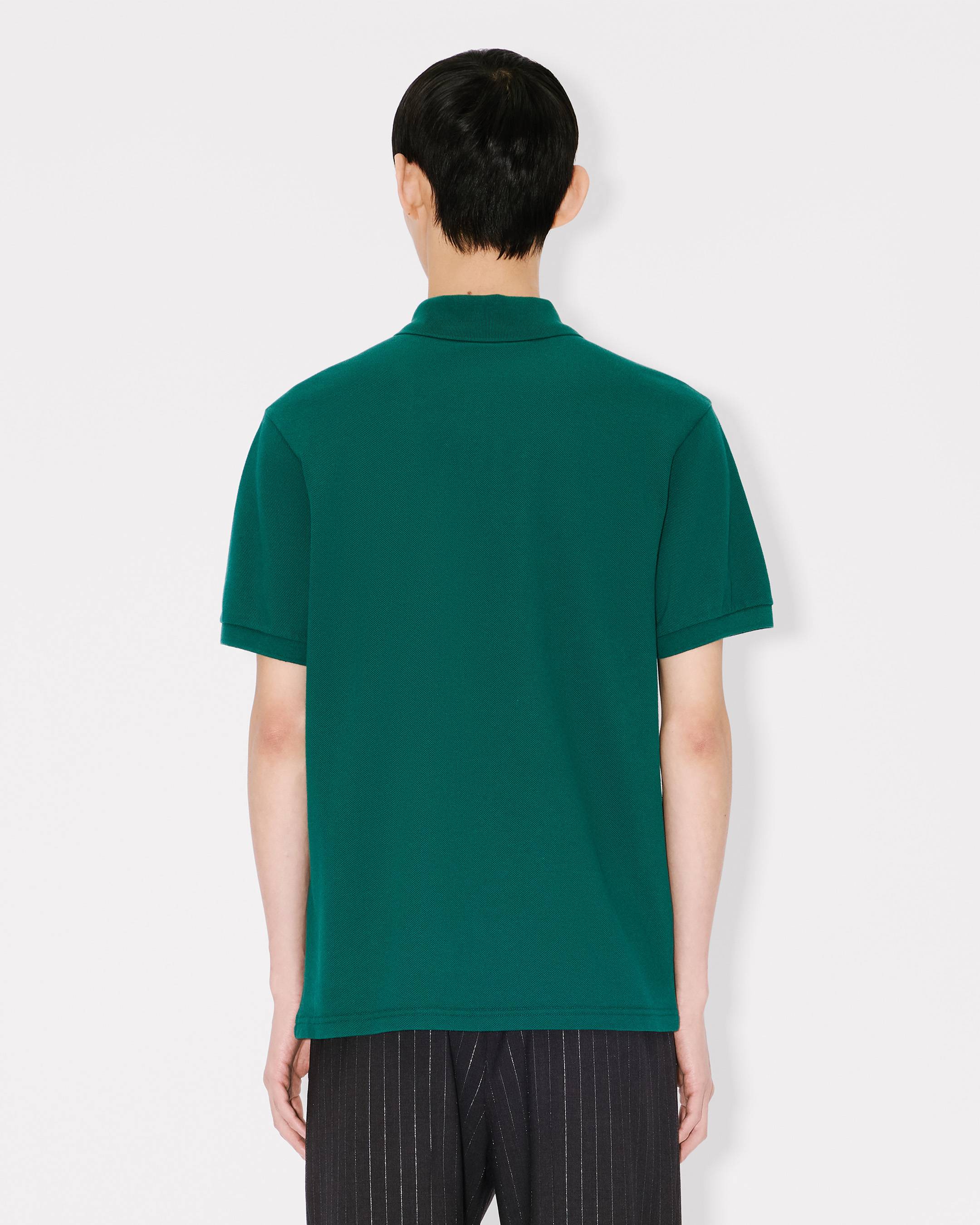 'KENZO Winter Holidays' エンブロイダリー スリム ポロ イン コットン