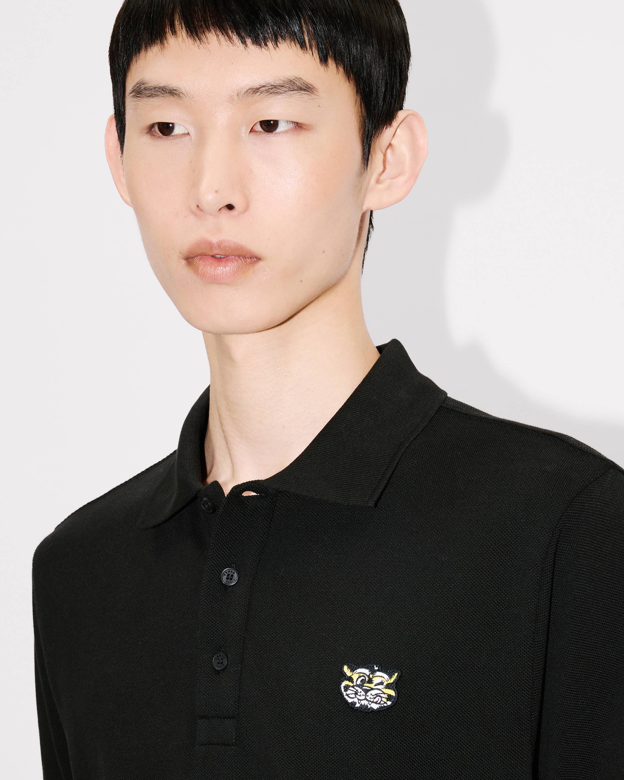 'KENZO Wild Tiger' slim polo cotton