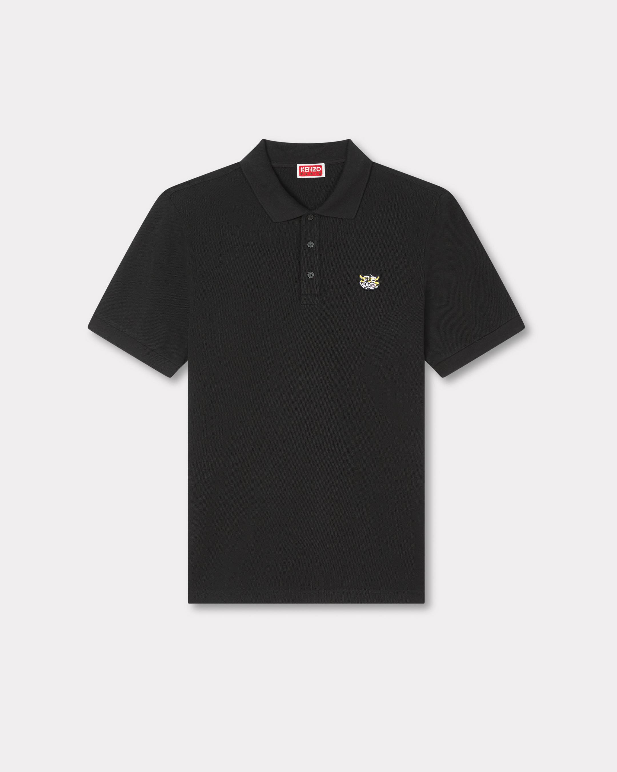 'KENZO Wild Tiger' slim polo in cotton