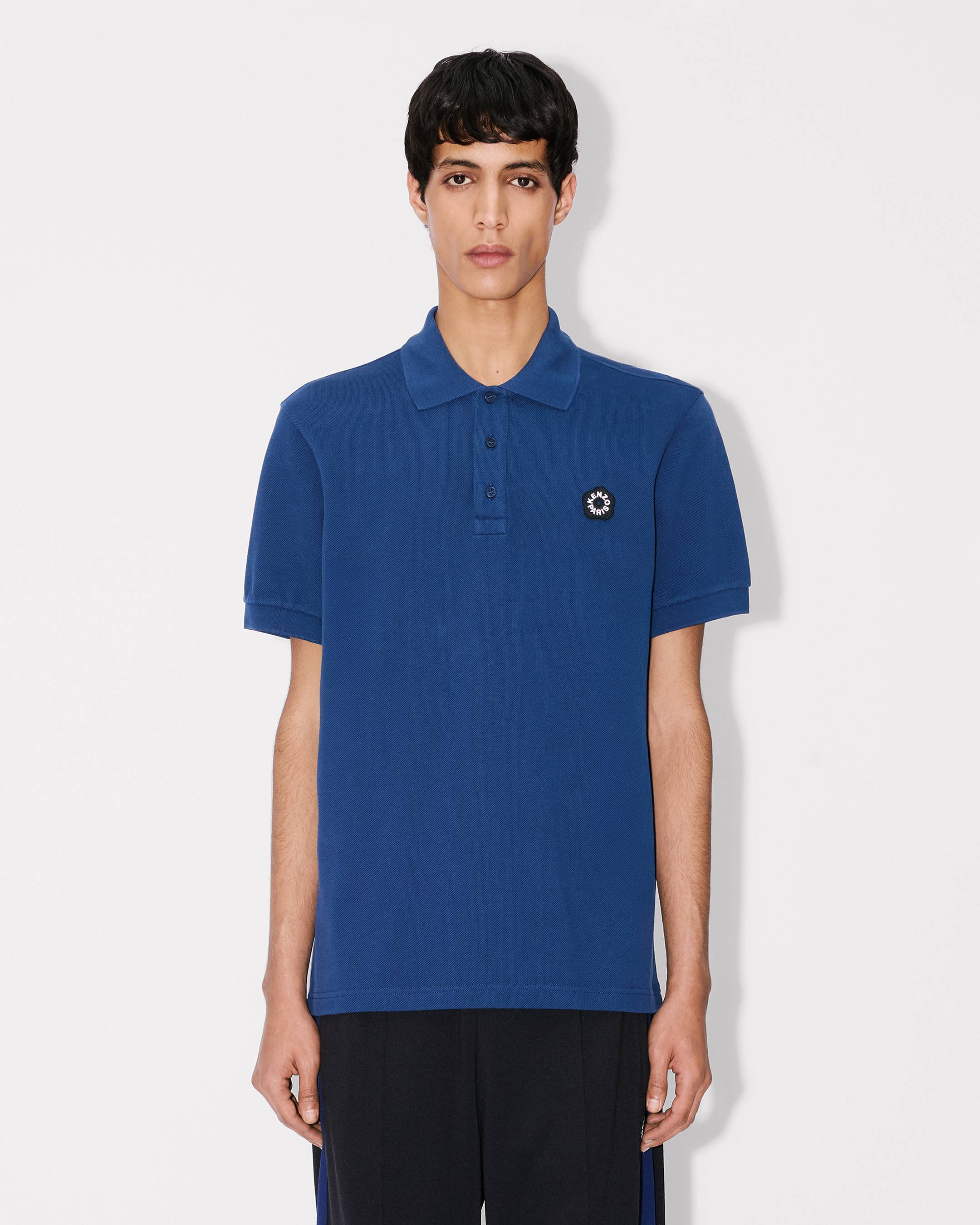 'Boke Flower 2.0' slim polo in cotton