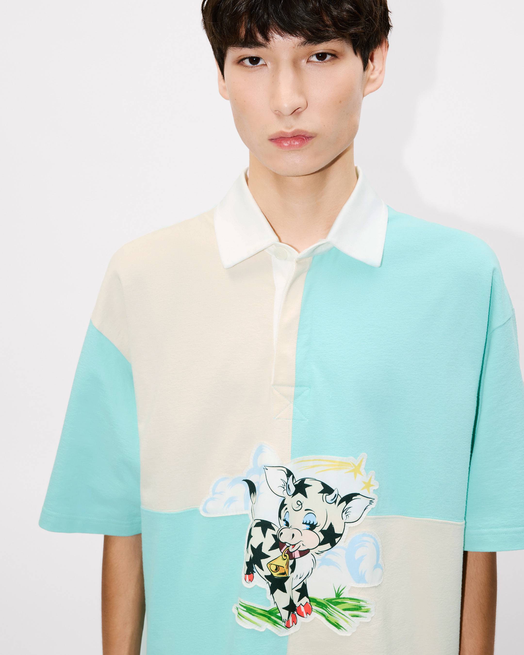 KENZO Cartoon' relax polo in heavy cotton | Men's | KENZO