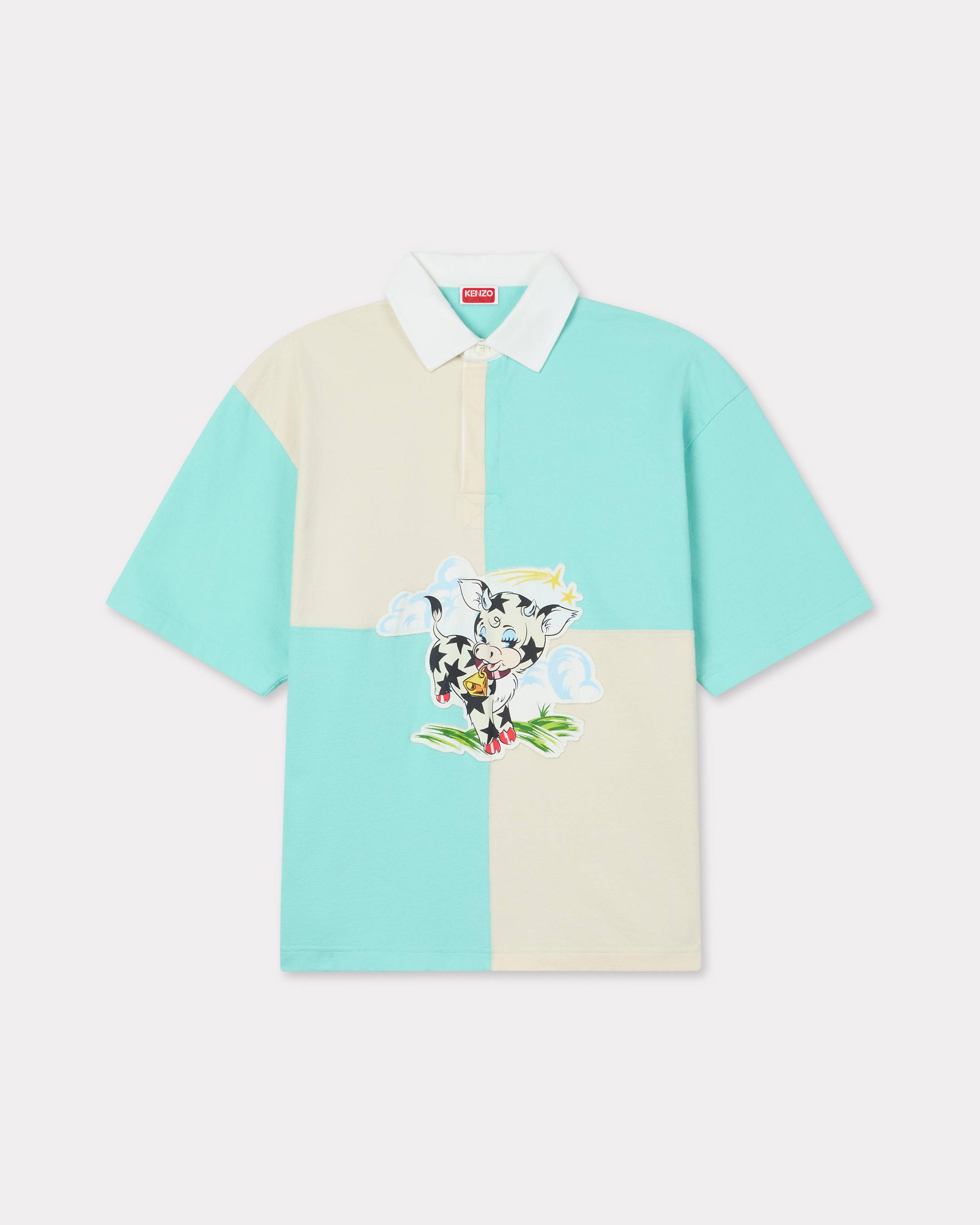 'KENZO Cartoon' relax polo in heavy cotton