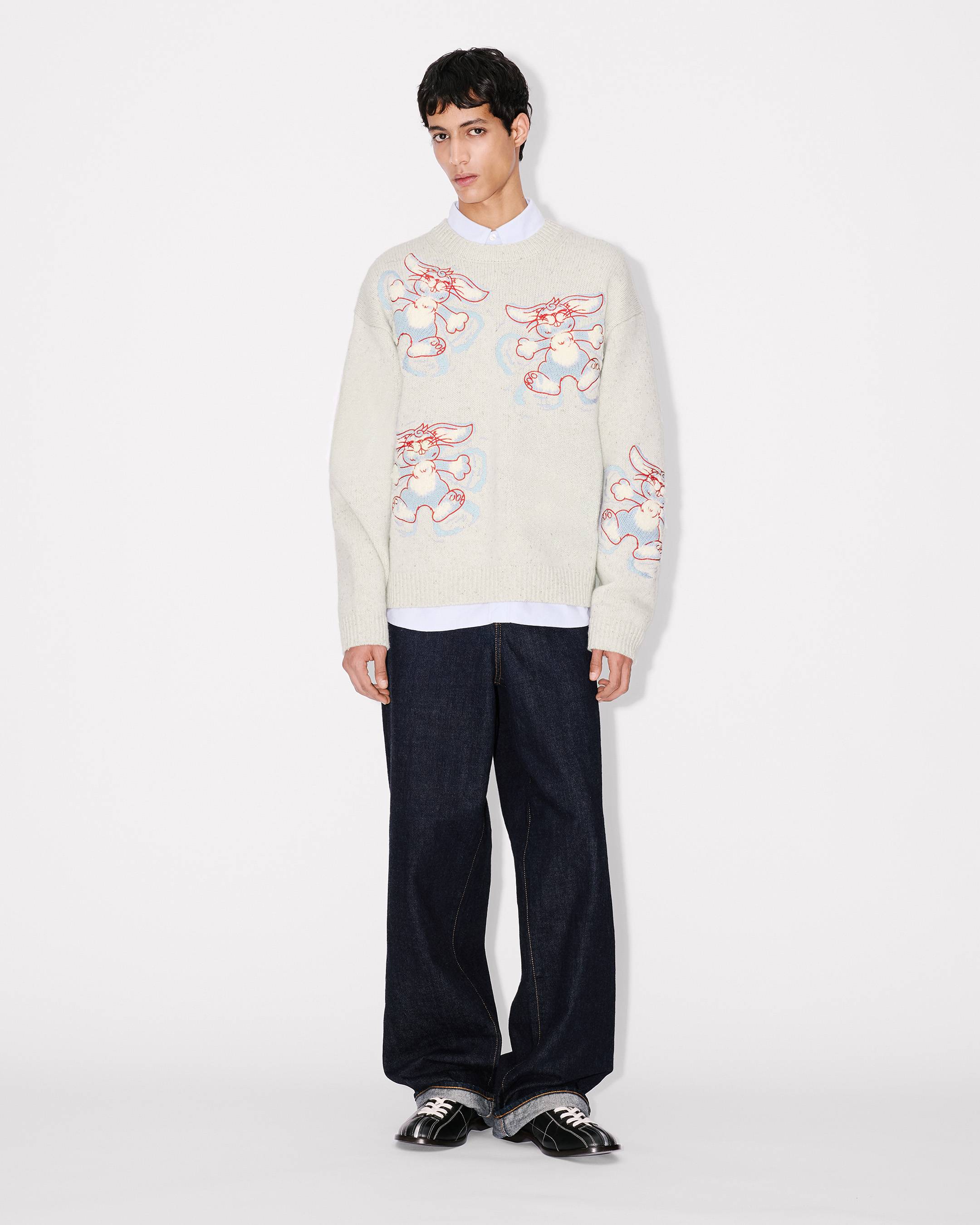 KENZO Winter Holidays' embroidered jumper in wool | Men's | KENZO