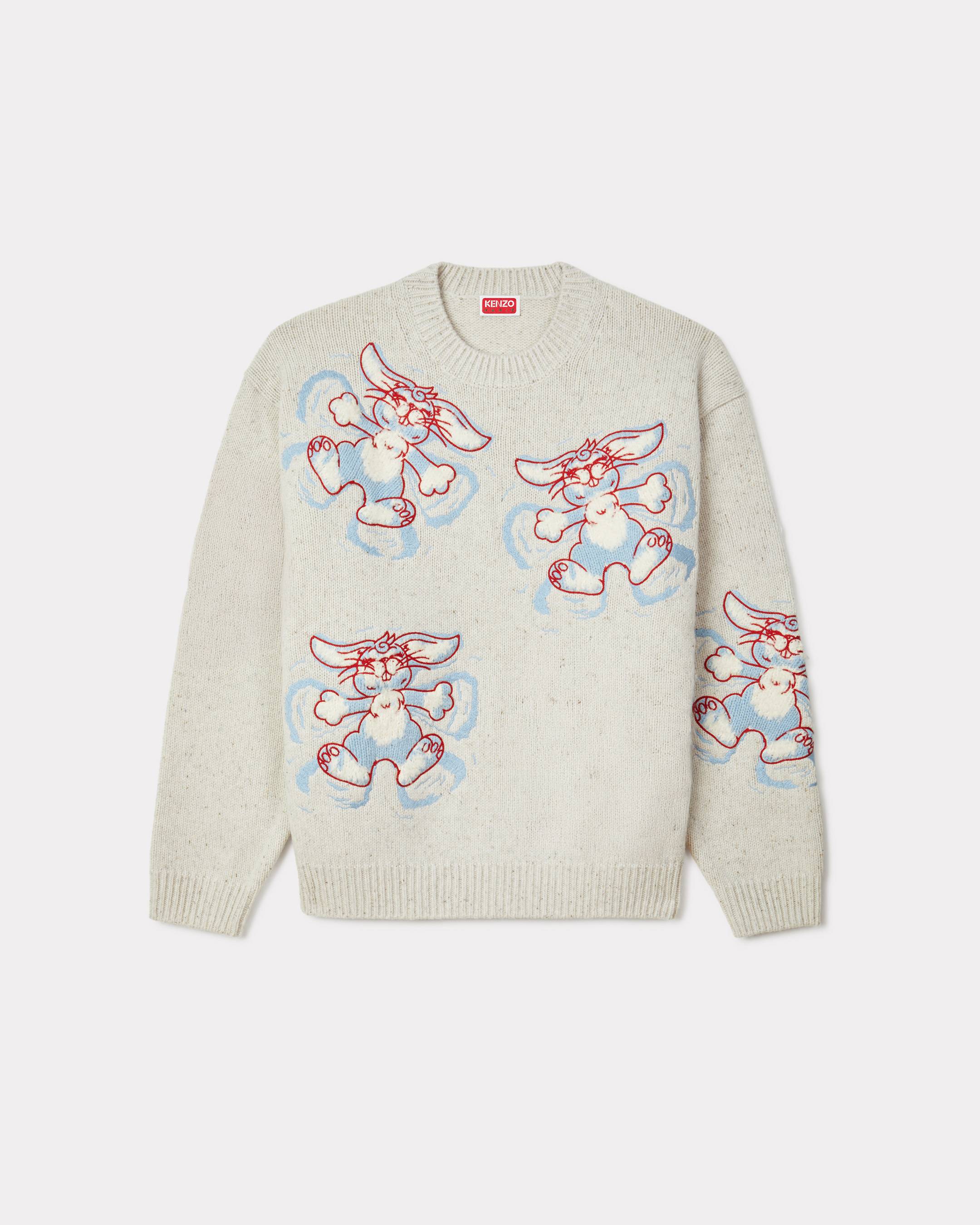'KENZO Winter Holidays' embroidered jumper wool