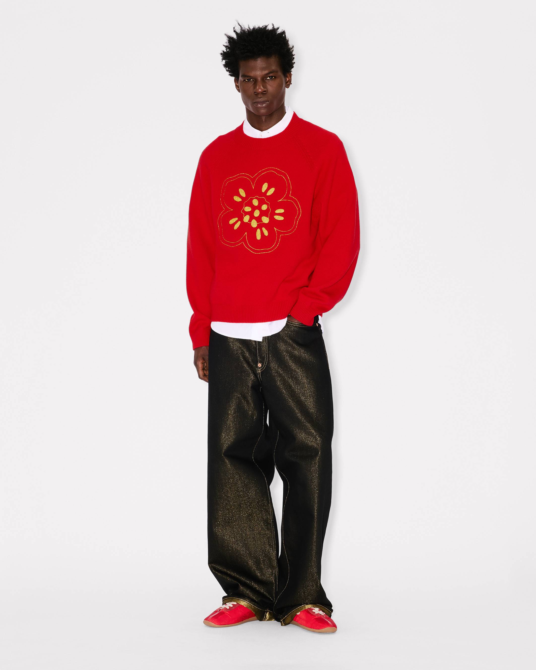 'Boke Flower' jumper wool