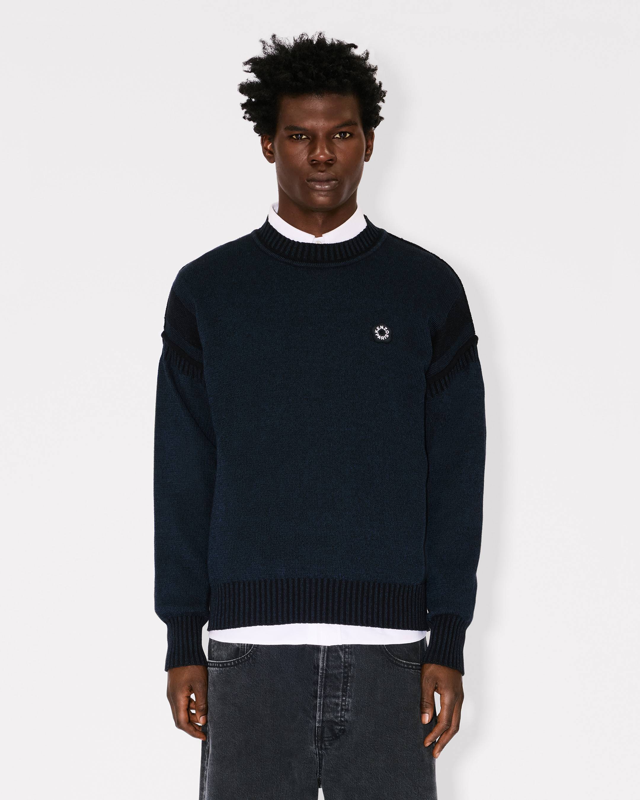 'Boke Flower 2.0' jumper in cotton and wool