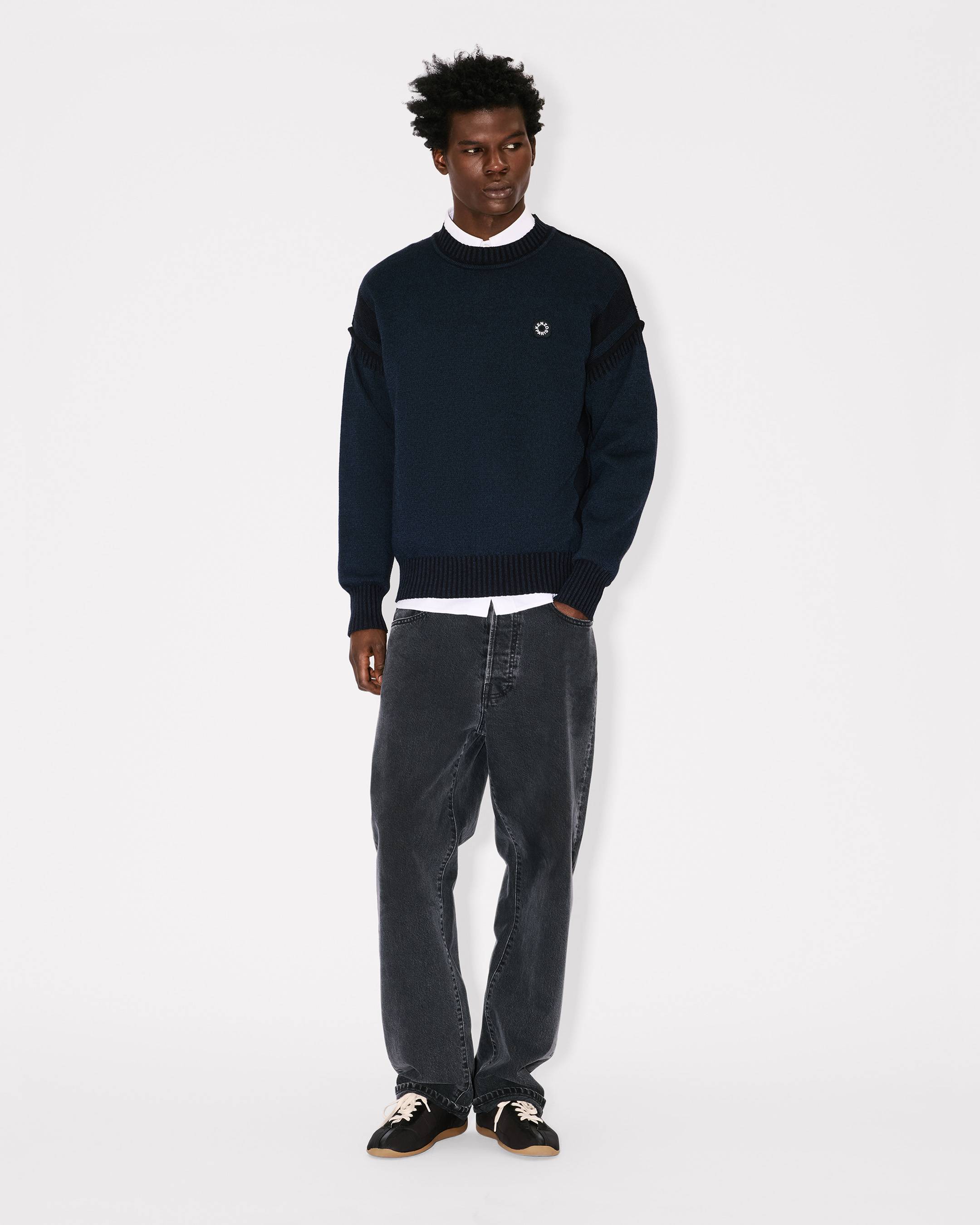 'Boke Flower 2.0' jumper in cotton and wool