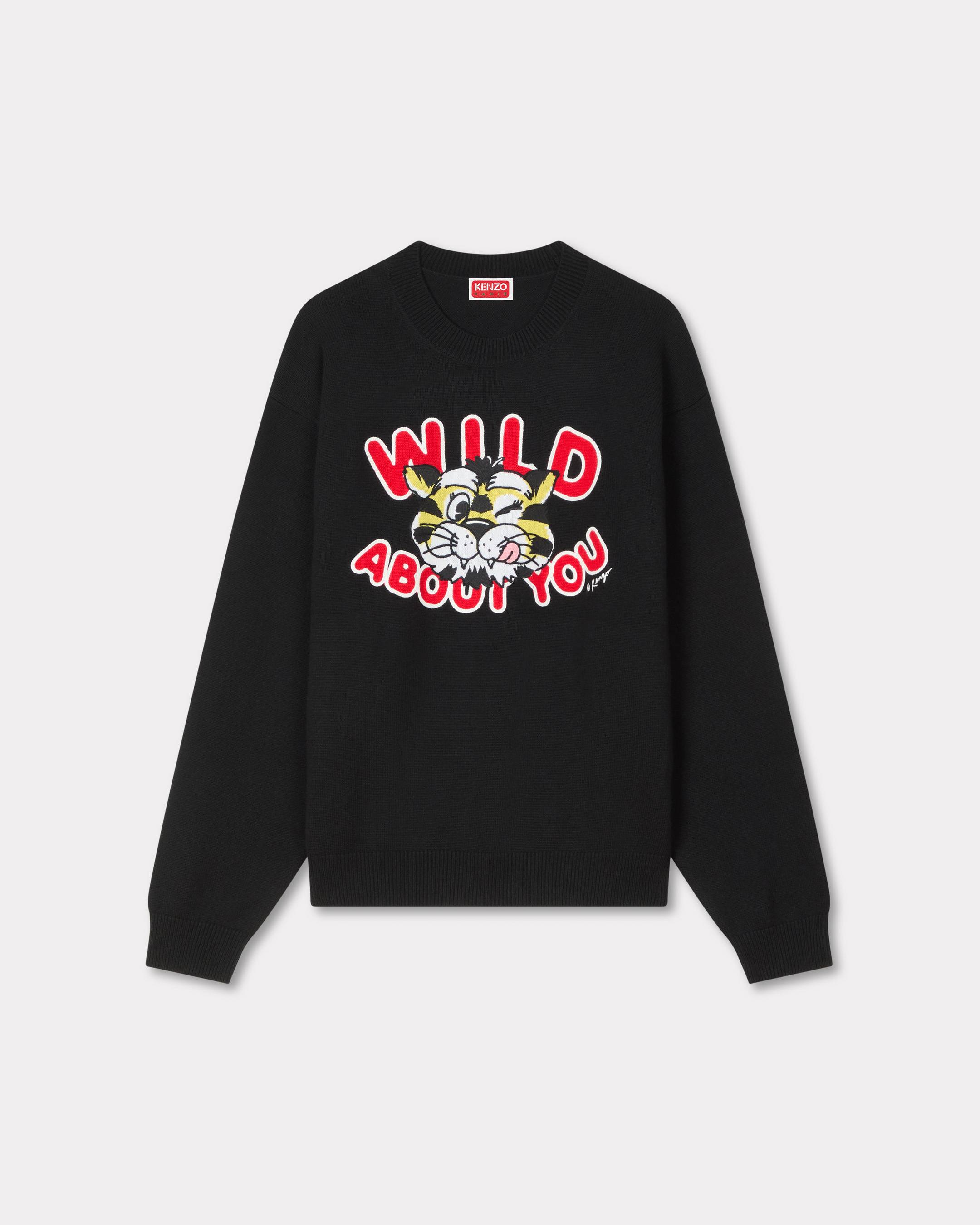 'KENZO Wild Tiger' jumper in wool cotton