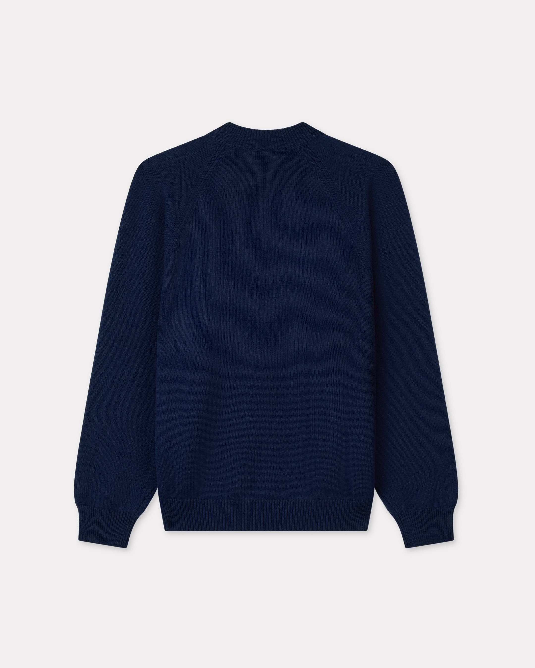 'KENZO Badges' embroidered jumper in cotton wool