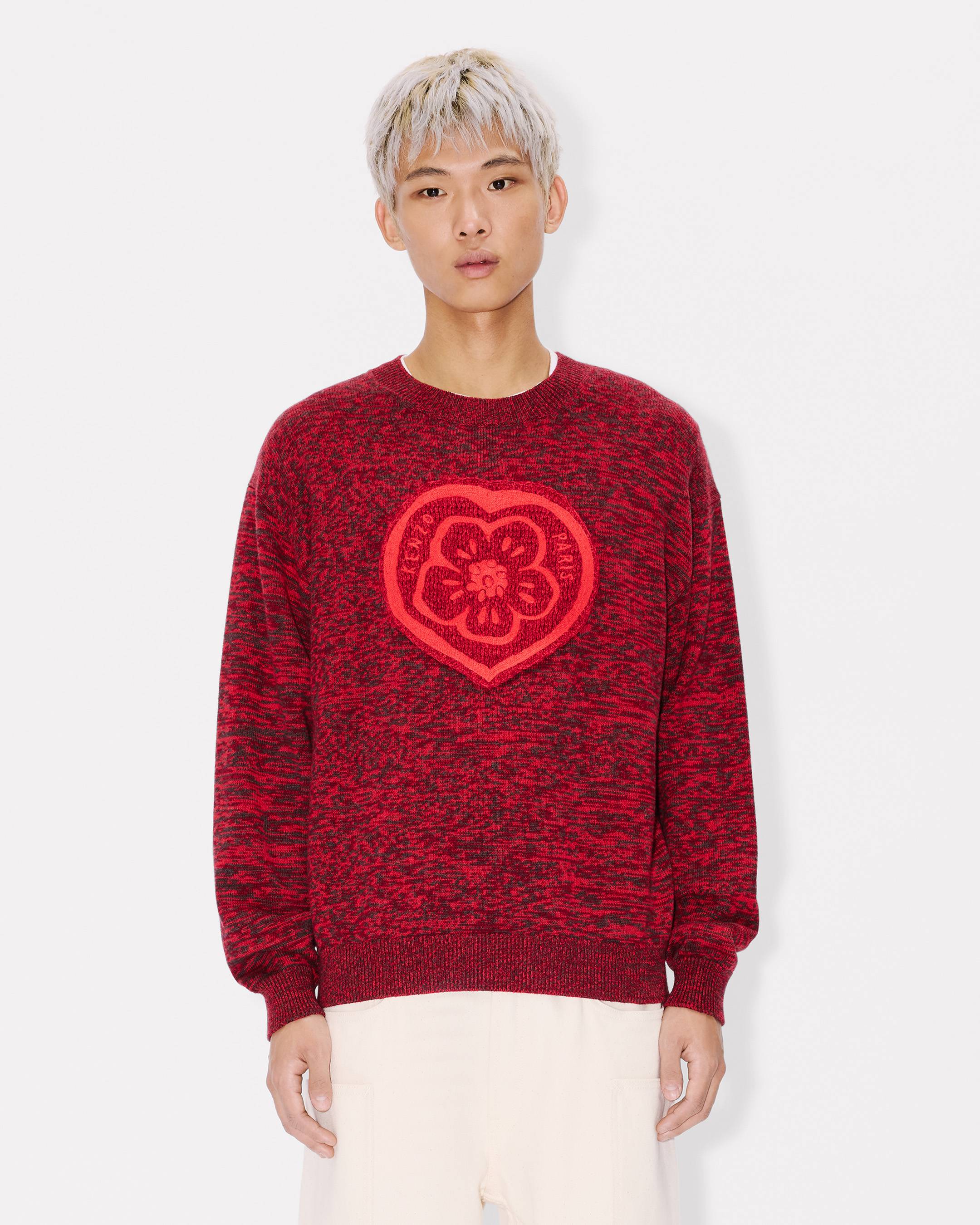 Su&eacute;ter de algod&oacute;n y lana 'KENZO Boke Heart'