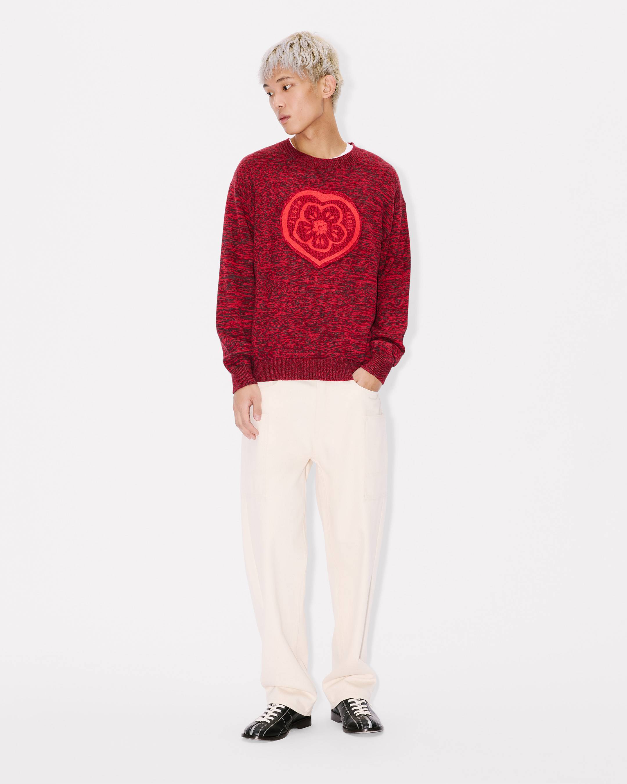 Su&eacute;ter de algod&oacute;n y lana 'KENZO Boke Heart'