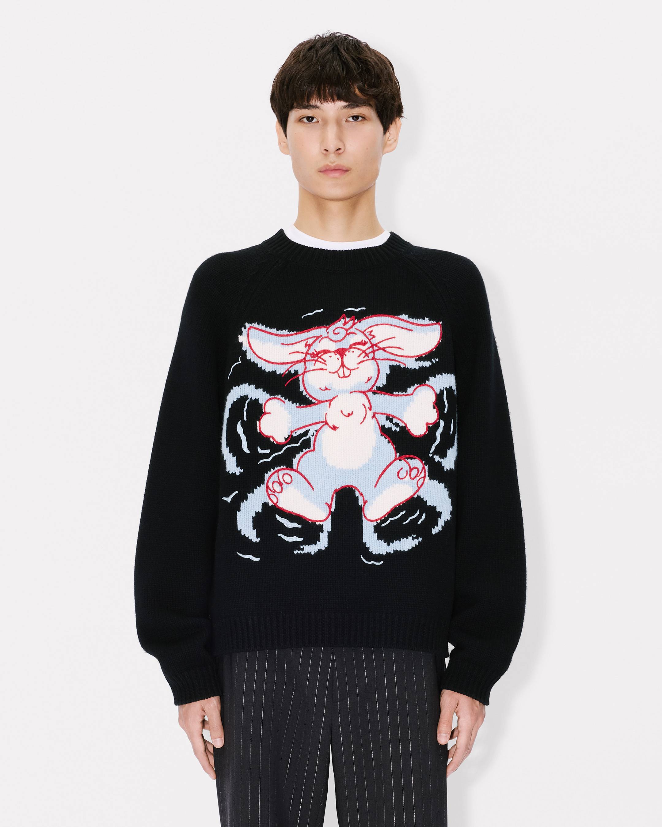 KENZO Winter Holidays' embroidered jumper in wool | KENZO