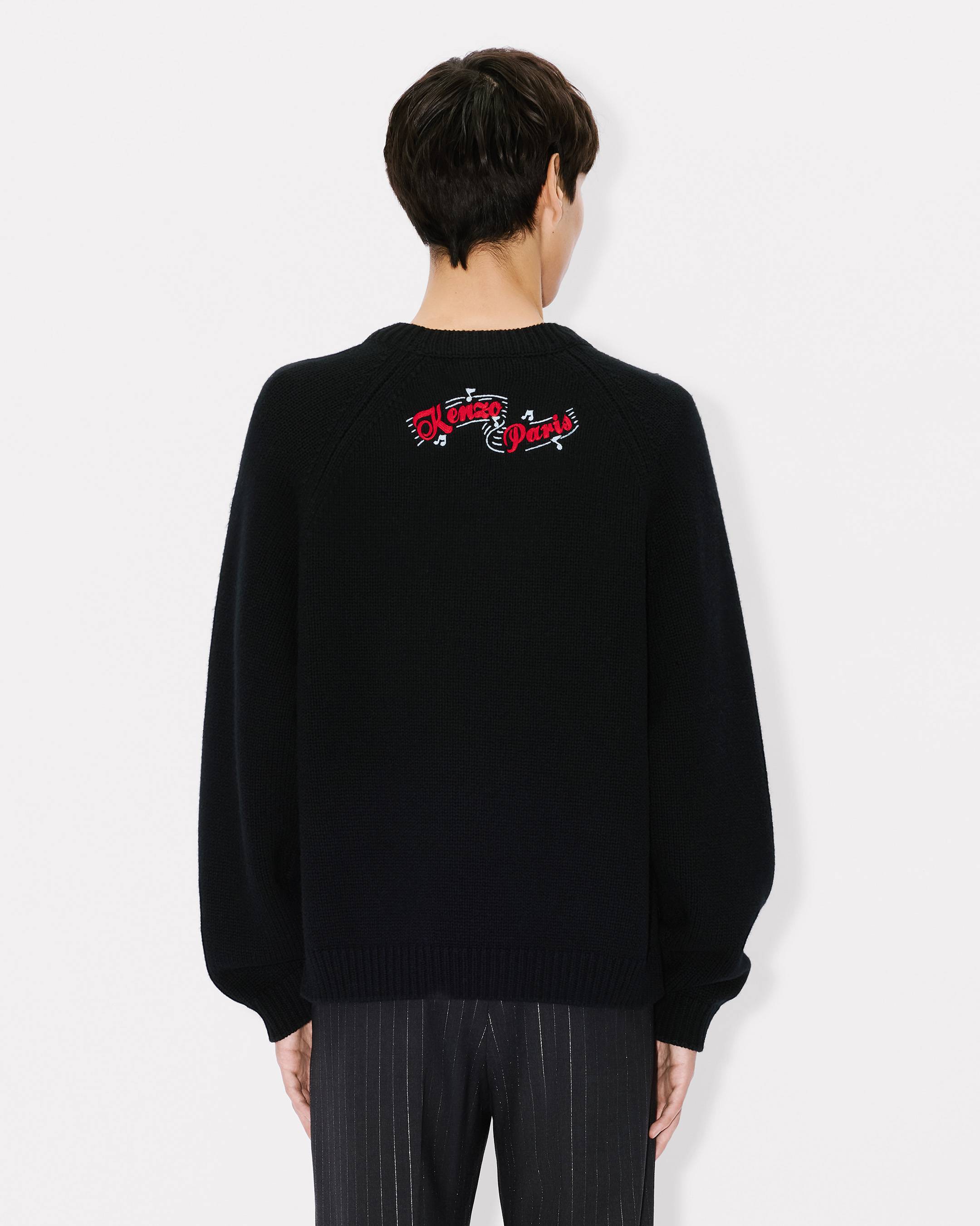KENZO Winter Holidays' embroidered jumper in wool | KENZO