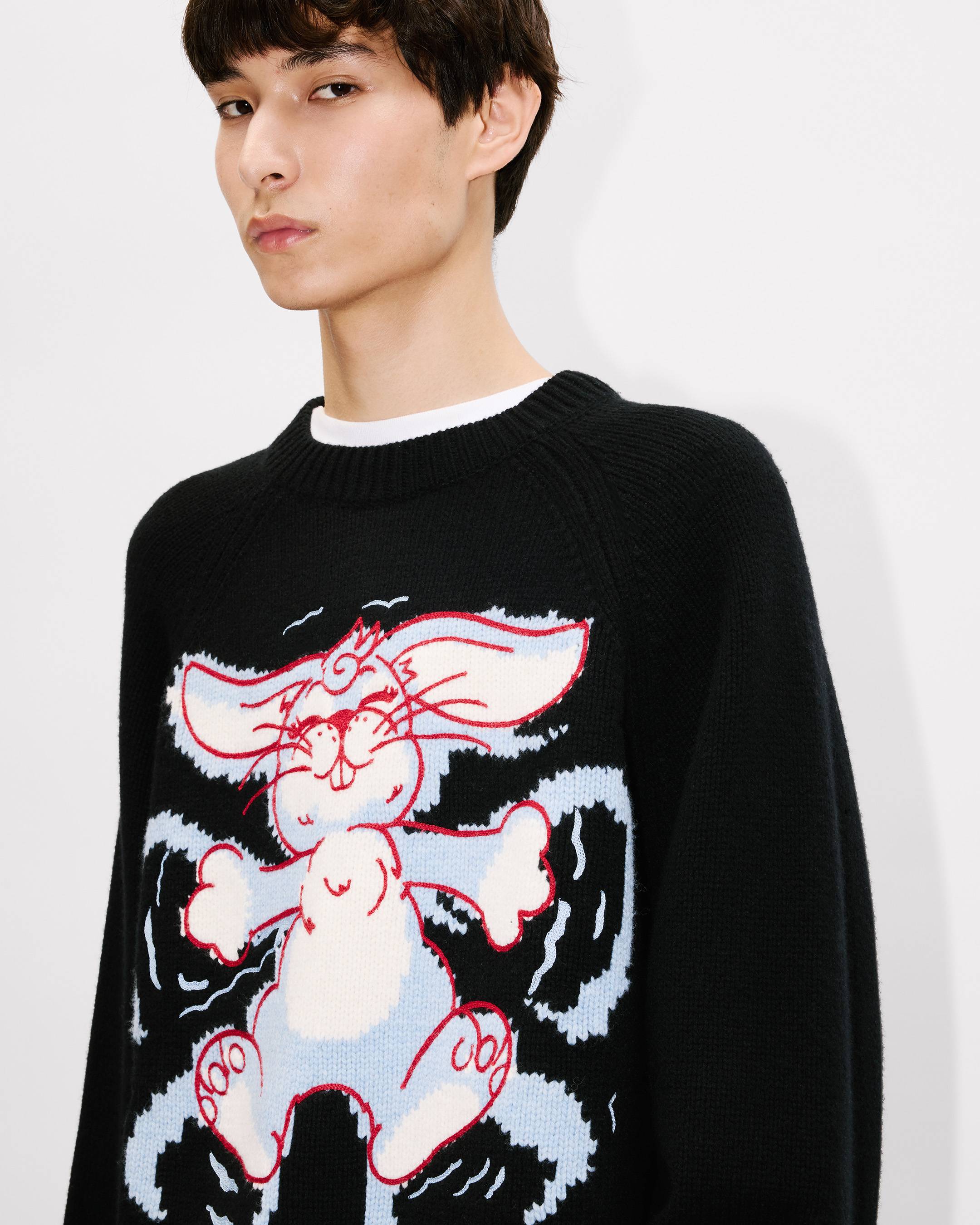 KENZO Winter Holidays' embroidered jumper in wool | KENZO