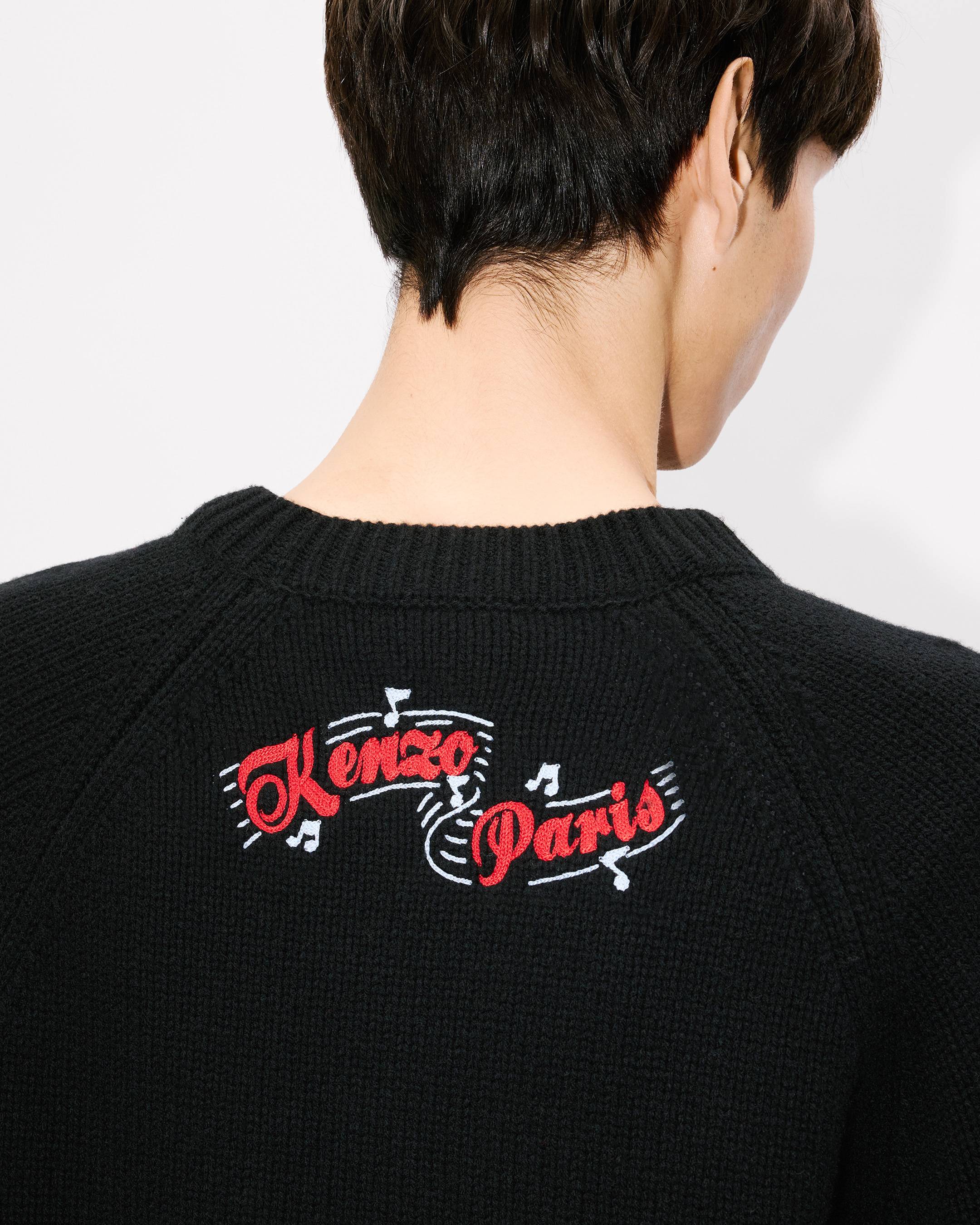 'KENZO Winter Holidays' embroidered jumper in wool