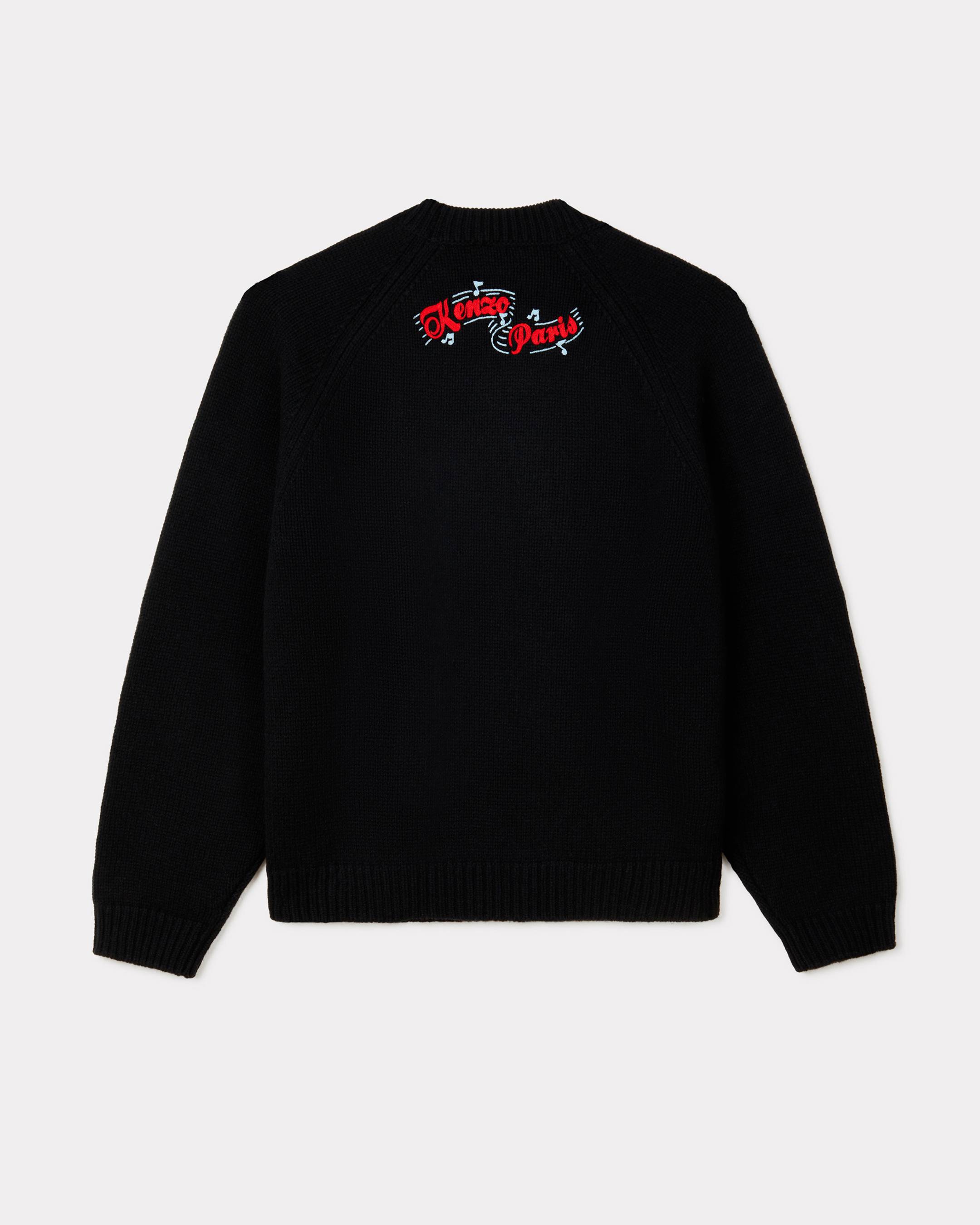 KENZO Winter Holidays' embroidered jumper in wool | Men's | KENZO