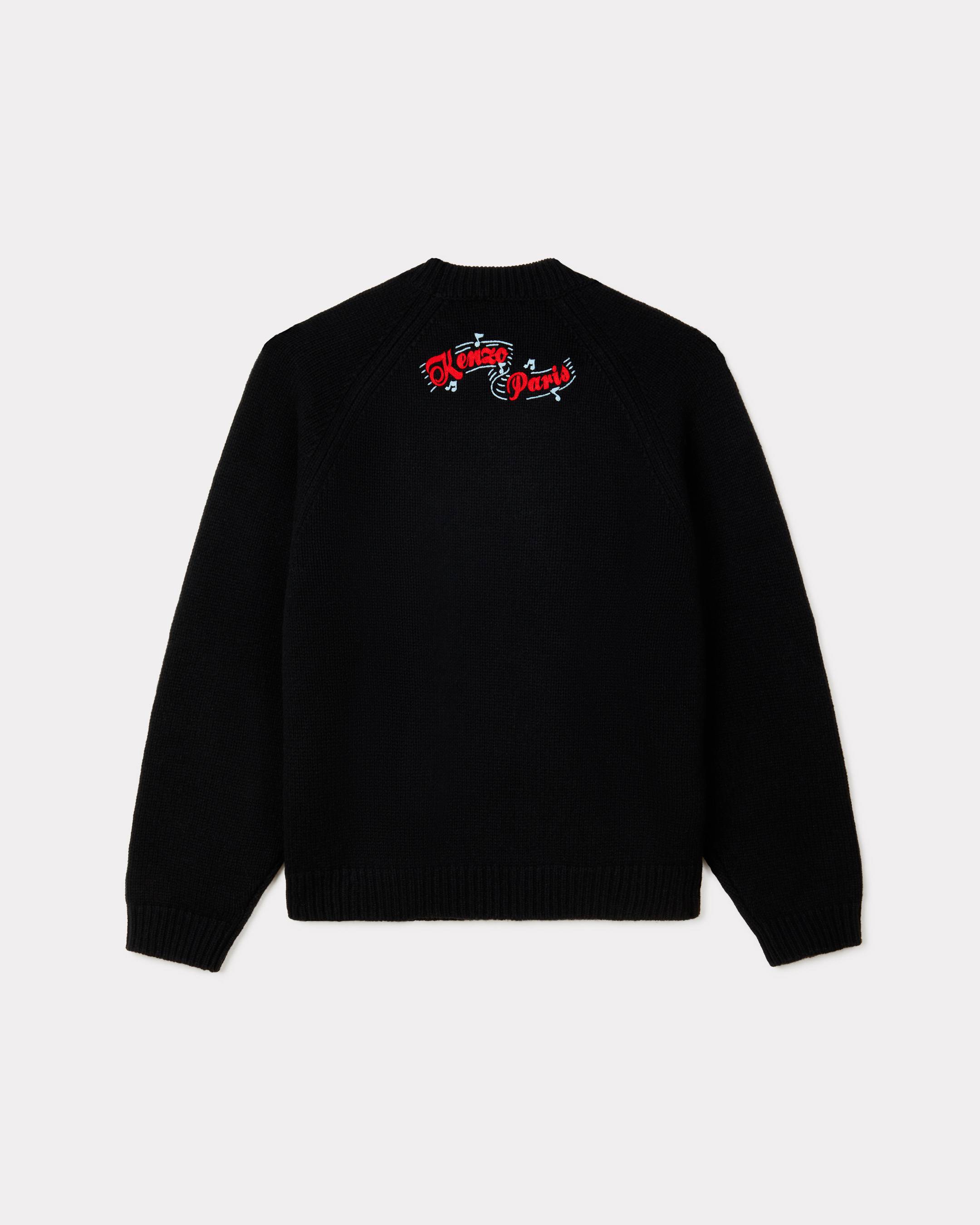 'KENZO Winter Holidays' embroidered jumper in wool