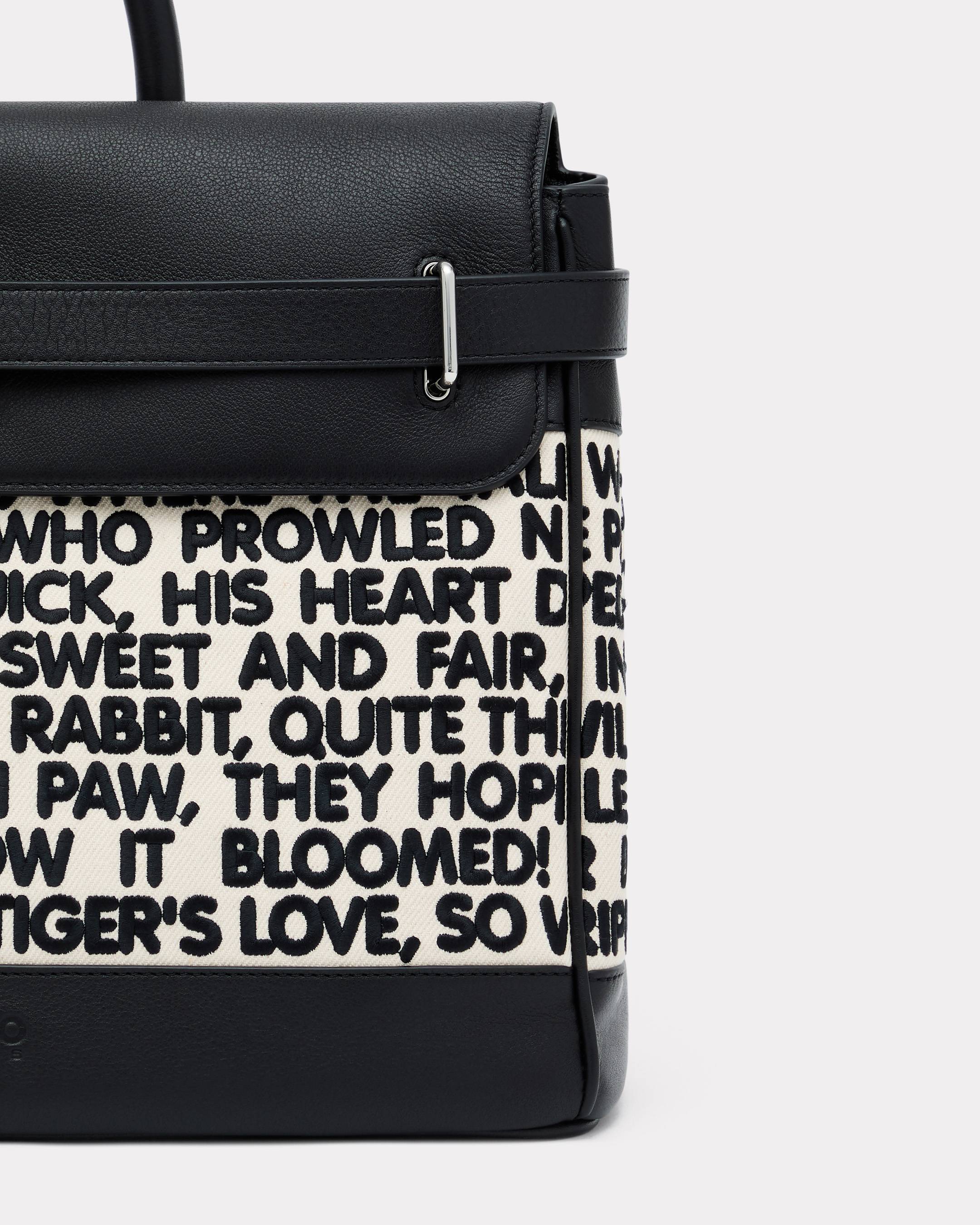 Borsa 'KENZO Holdall' in canvas e pelle