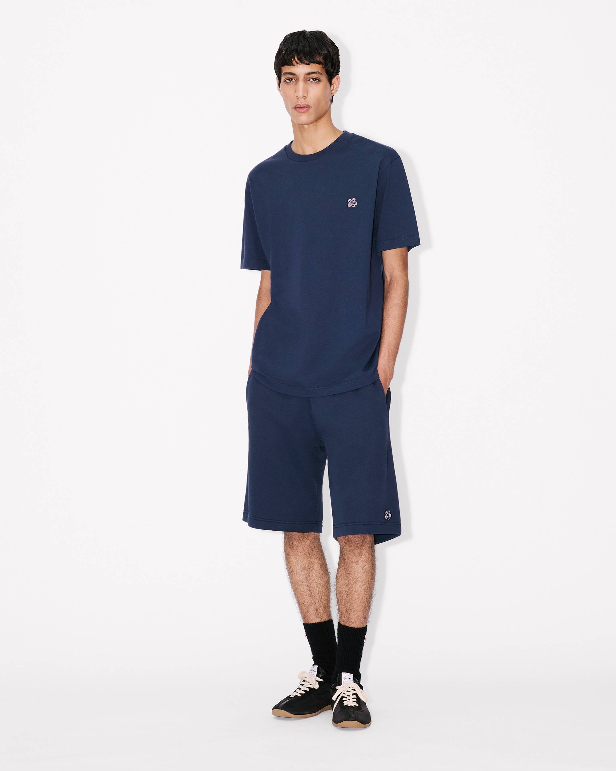 'Boke Flower' embroidered shorts in cotton