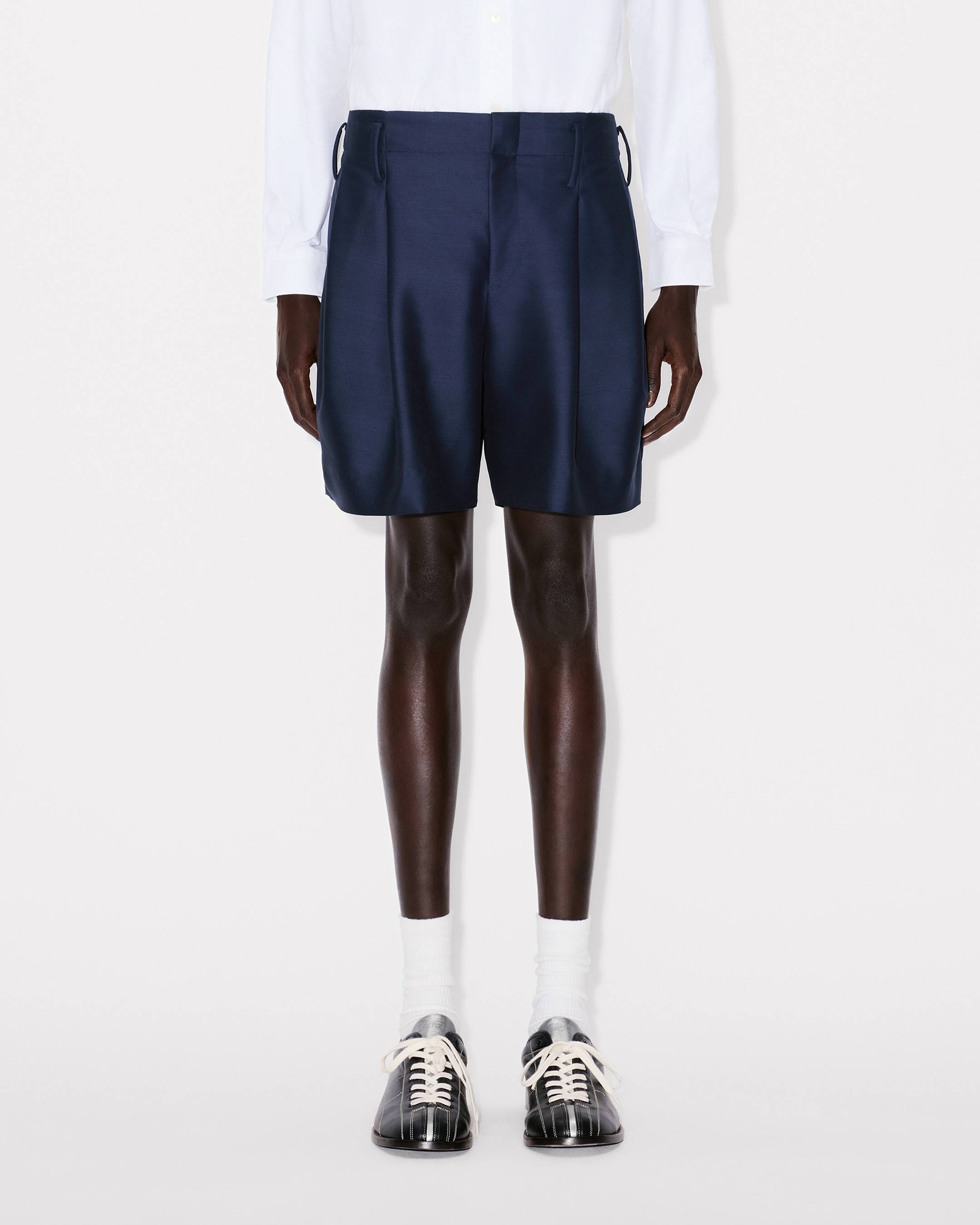 テーラード ショート イン バージン ウール & シルク