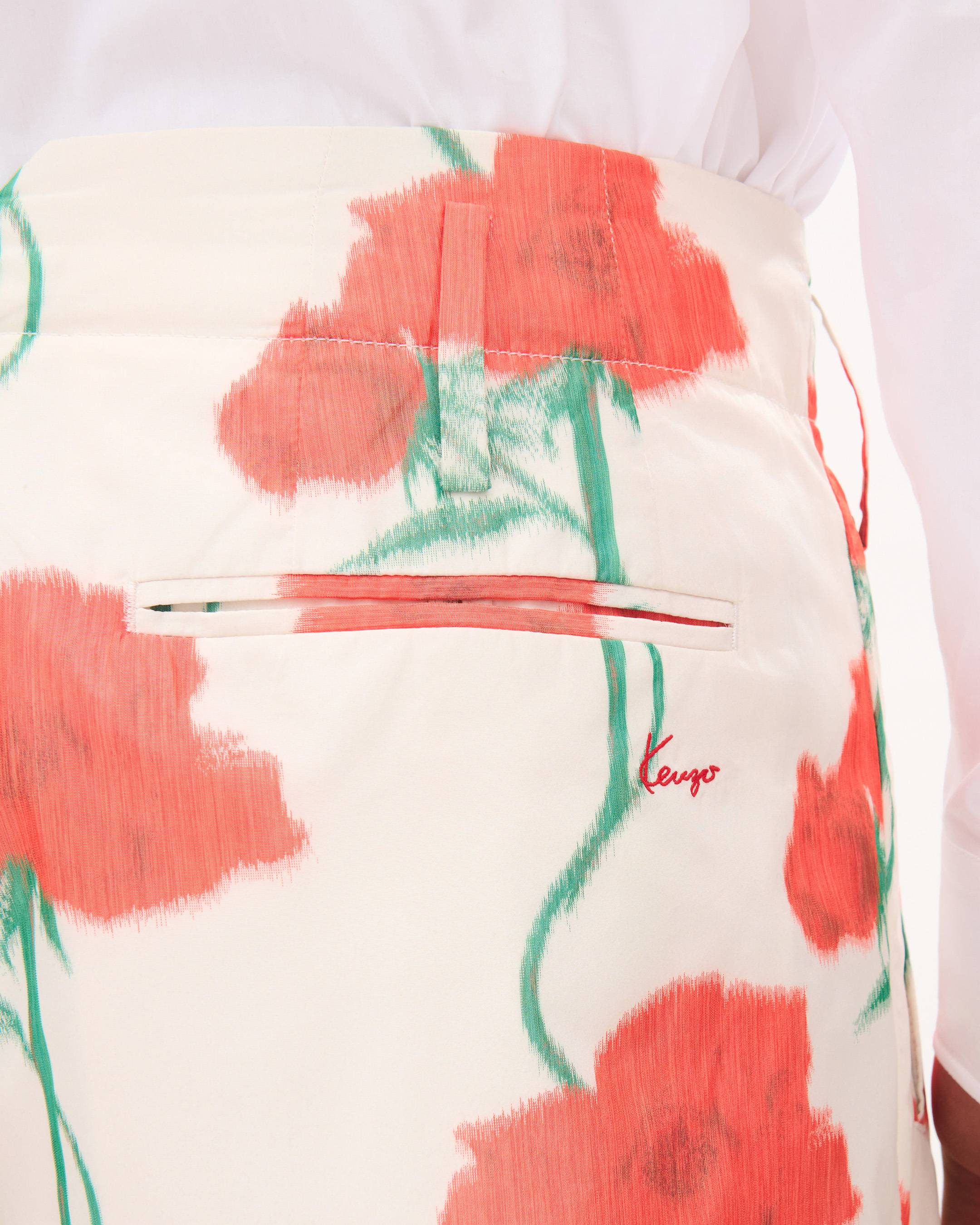 'KENZO Archive Rose' テーラード ショートパンツ イン テクニカル タフタ