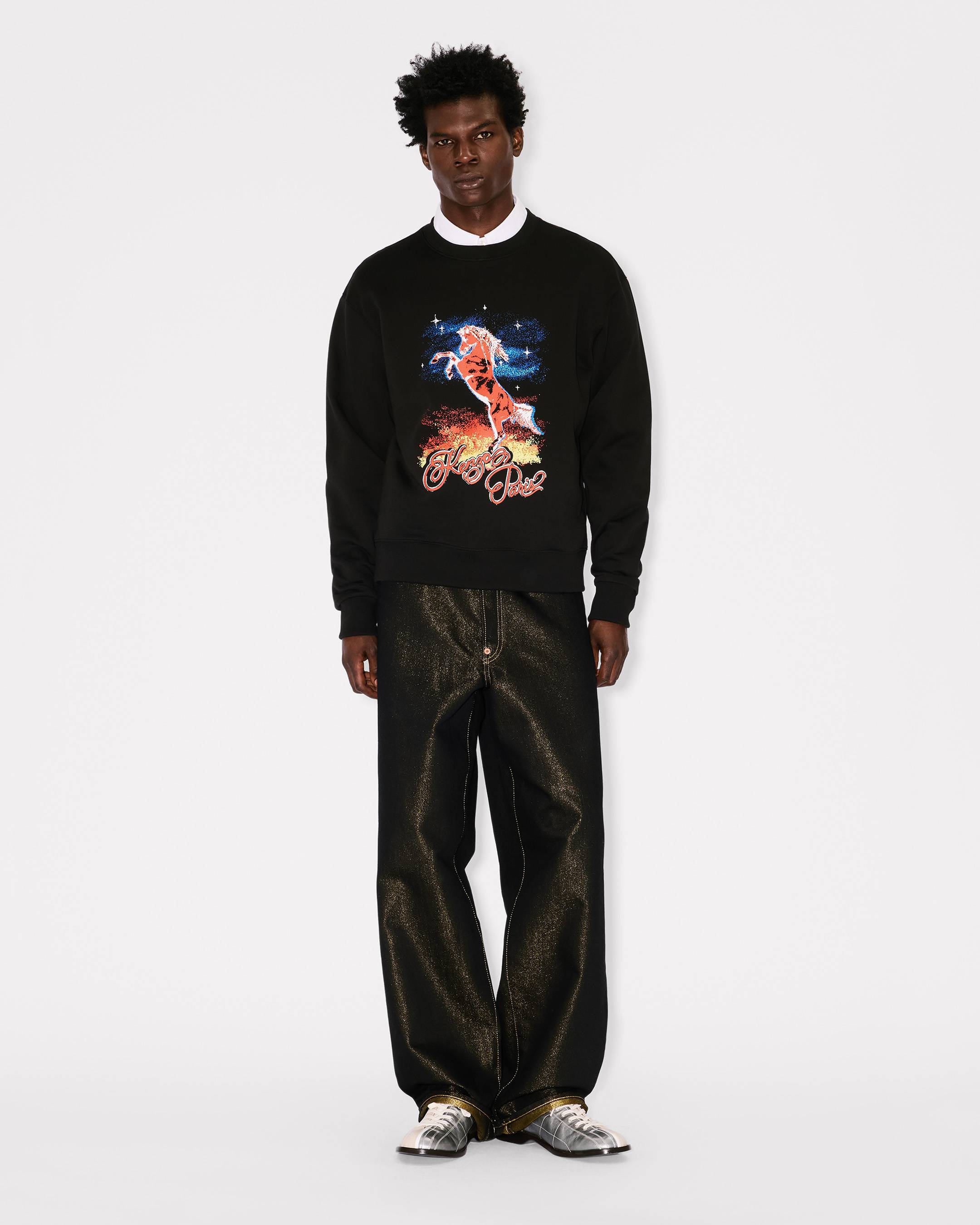 'Lunar New Year' sweatshirt in cotton