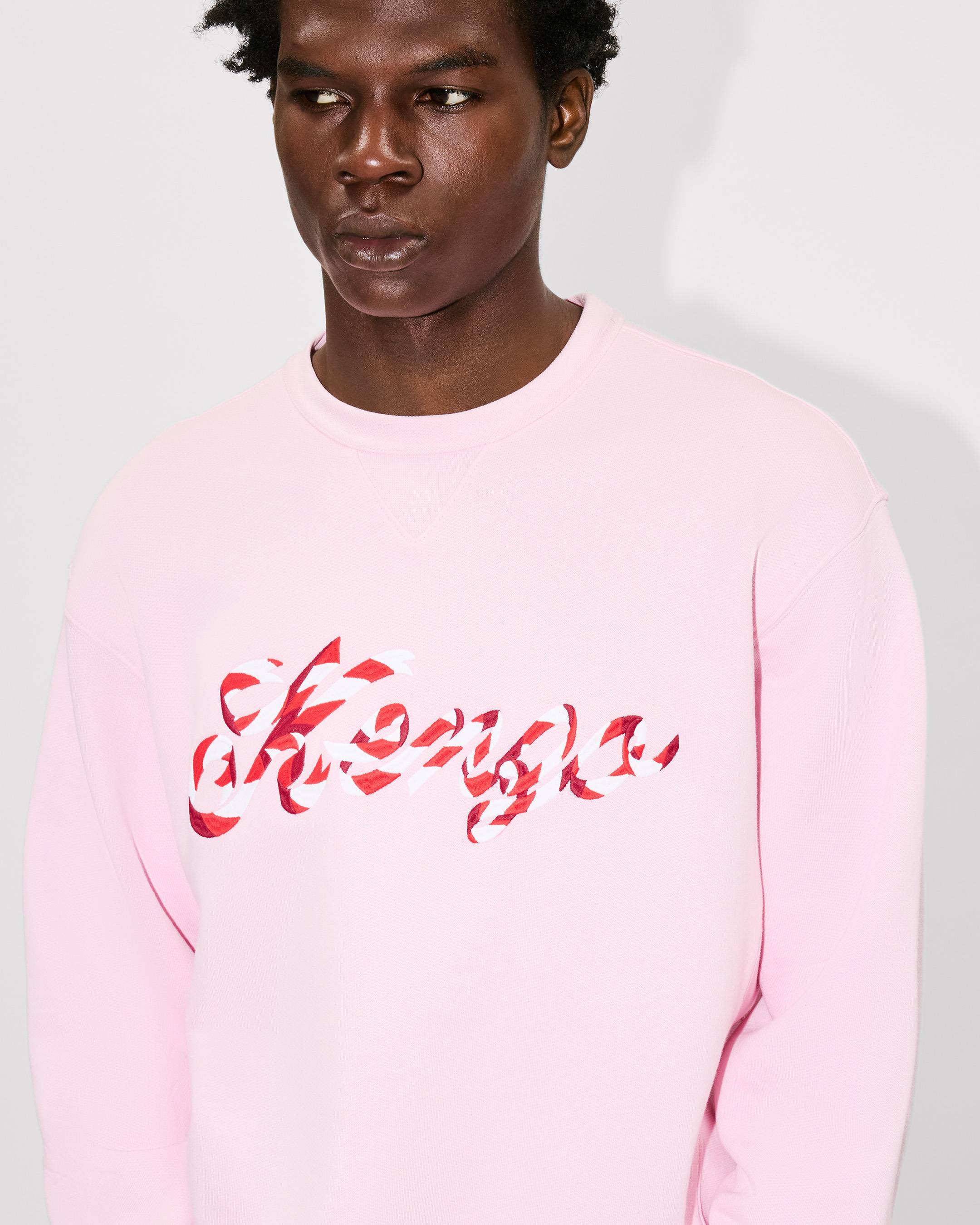 KENZO Winter Holidays' embroidered sweatshirt in cotton | KENZO
