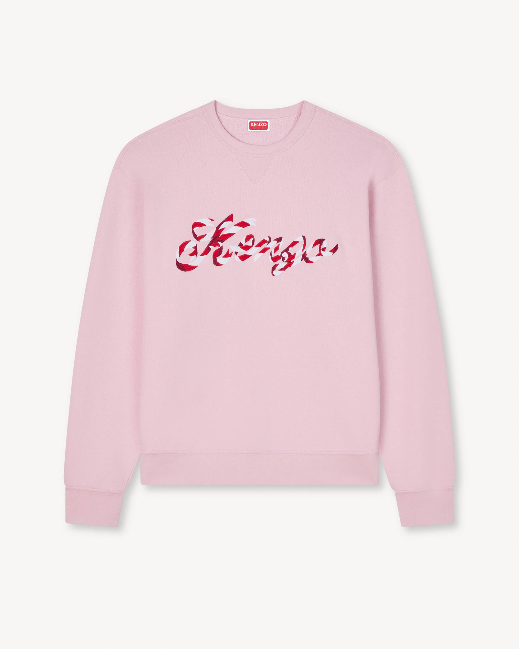 'KENZO WINTER HOLIDAYS' スノーグローブ 最新作 KENZO Winter Holidays' embroidered sweatshirt in cotton | KENZO