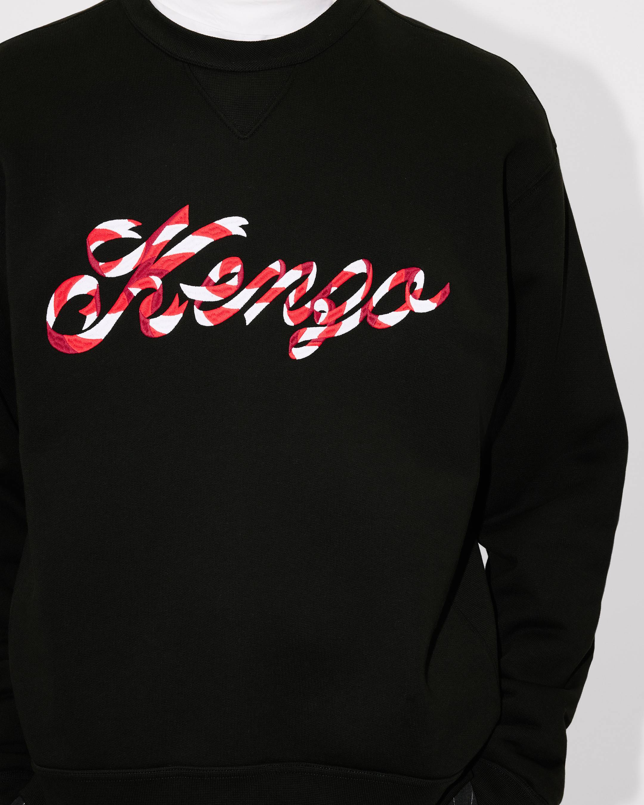 'KENZO Winter Holidays' embroidered sweatshirt cotton
