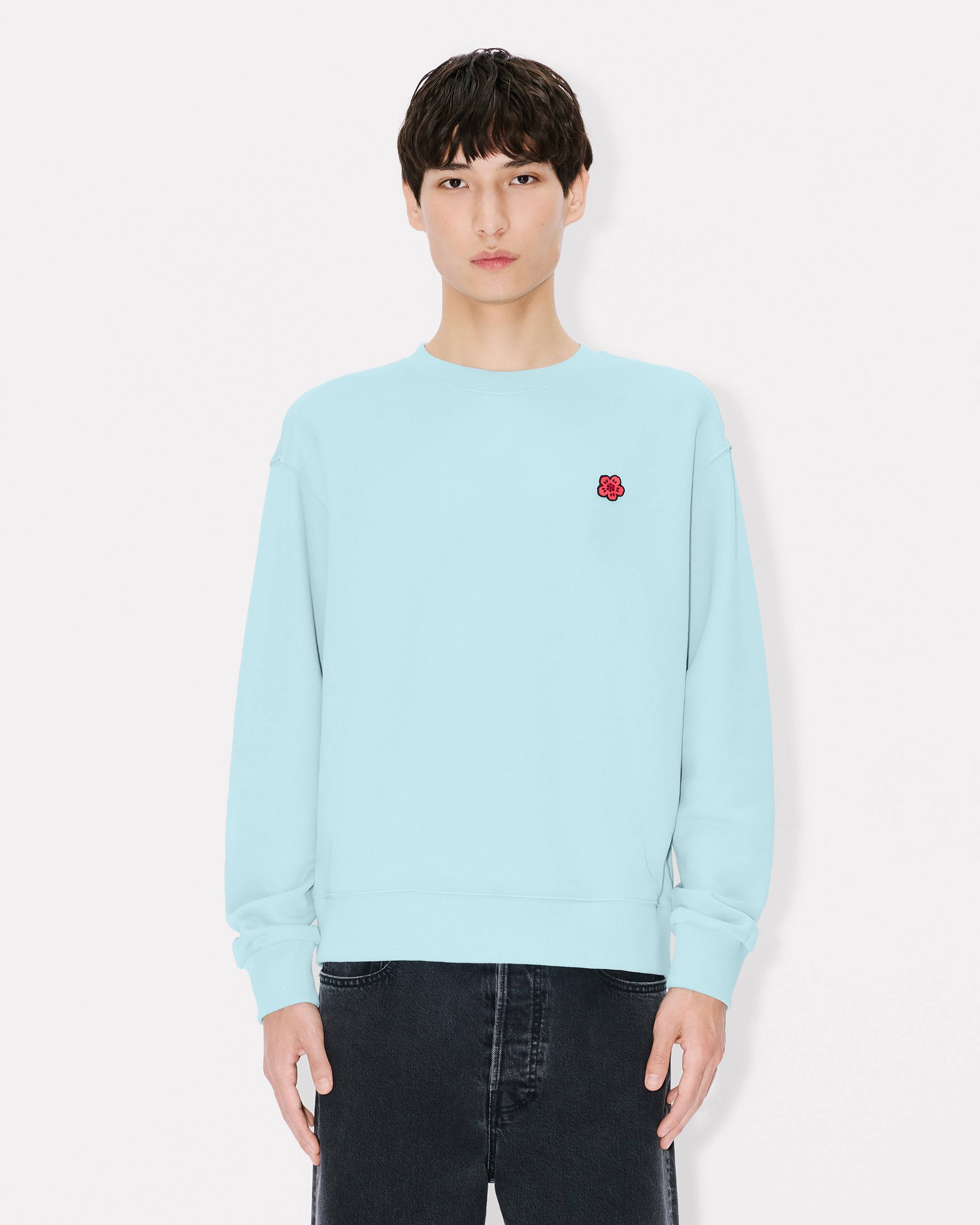 'Boke Flower' embroidered sweatshirt in coton