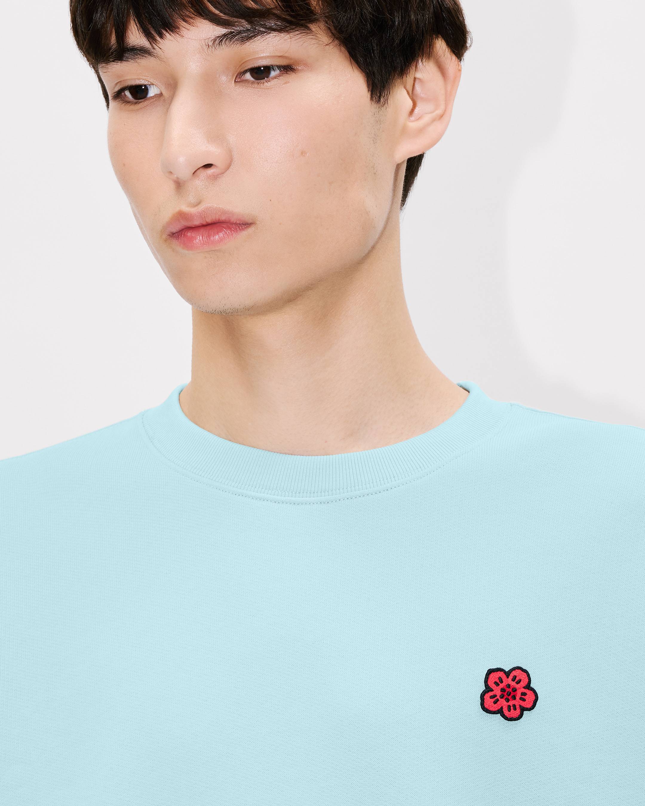 'Boke Flower' embroidered sweatshirt in coton